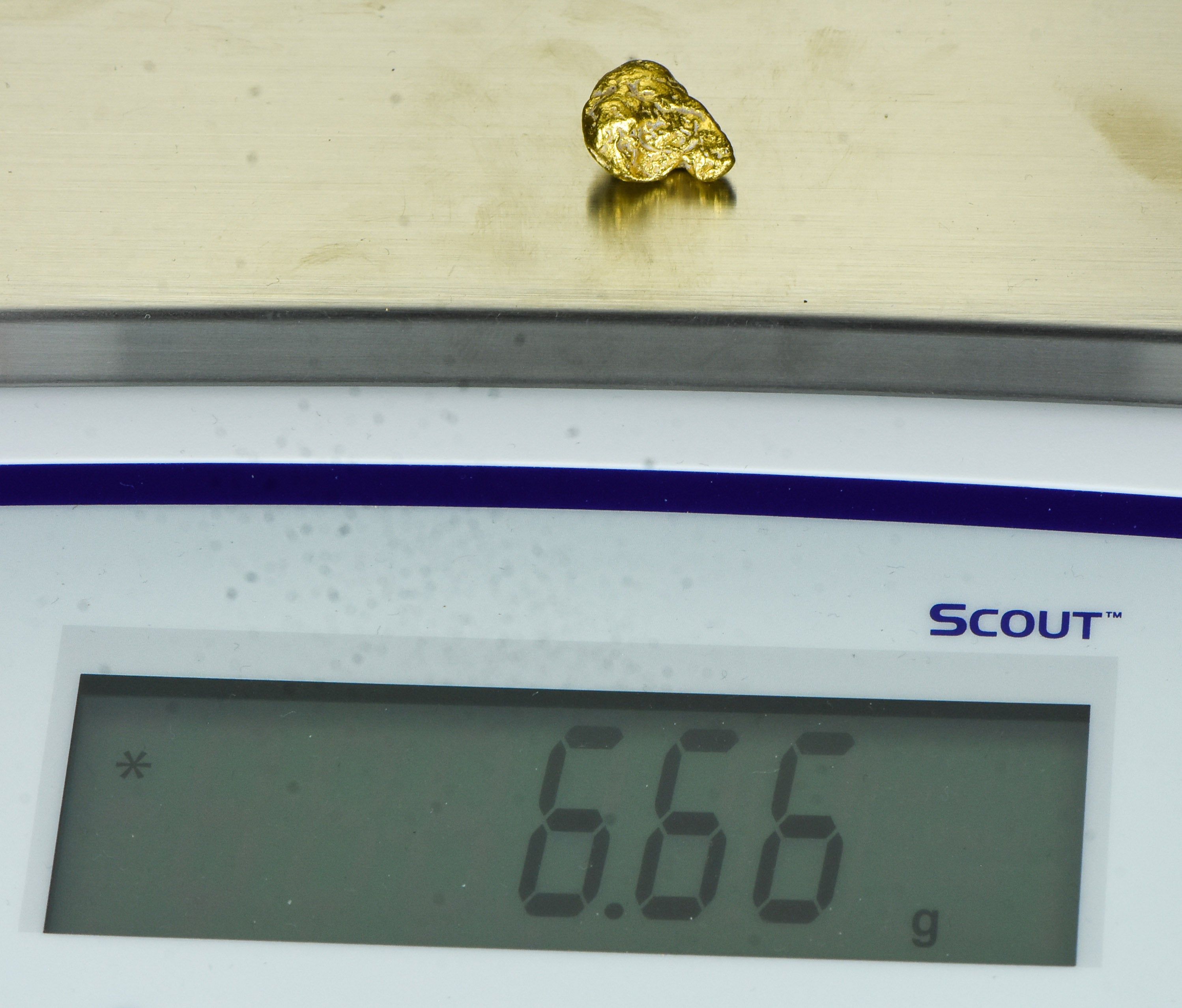 #117 Sonora Mexico Natural Gold Nugget 6.66 Grams Genuine