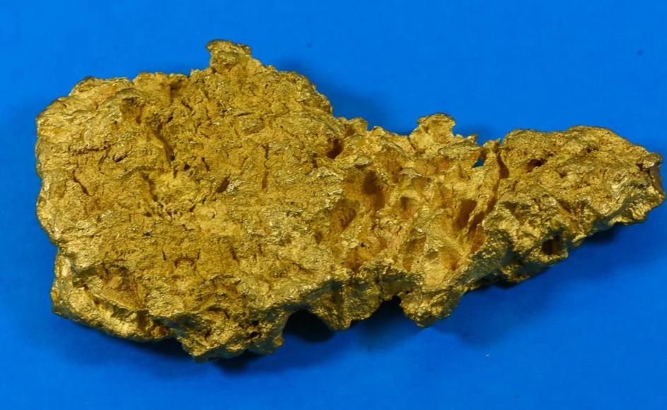 Large Natural Gold Nugget Australian 585.80 Grams 18.83 Troy Ounces Very Rare