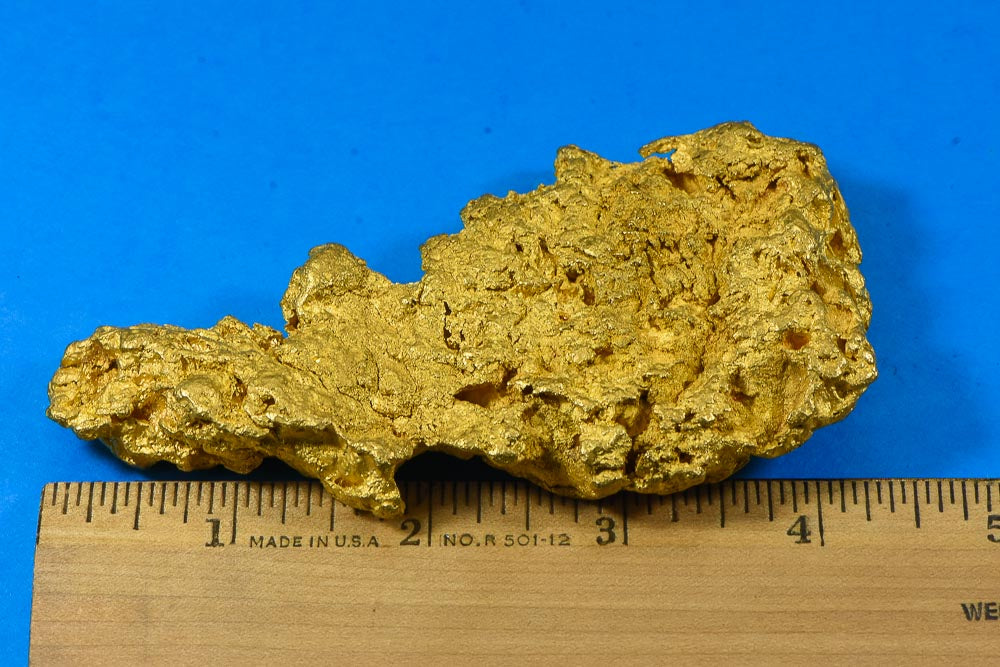 Large Natural Gold Nugget Australian 585.80 Grams 18.83 Troy Ounces Very Rare