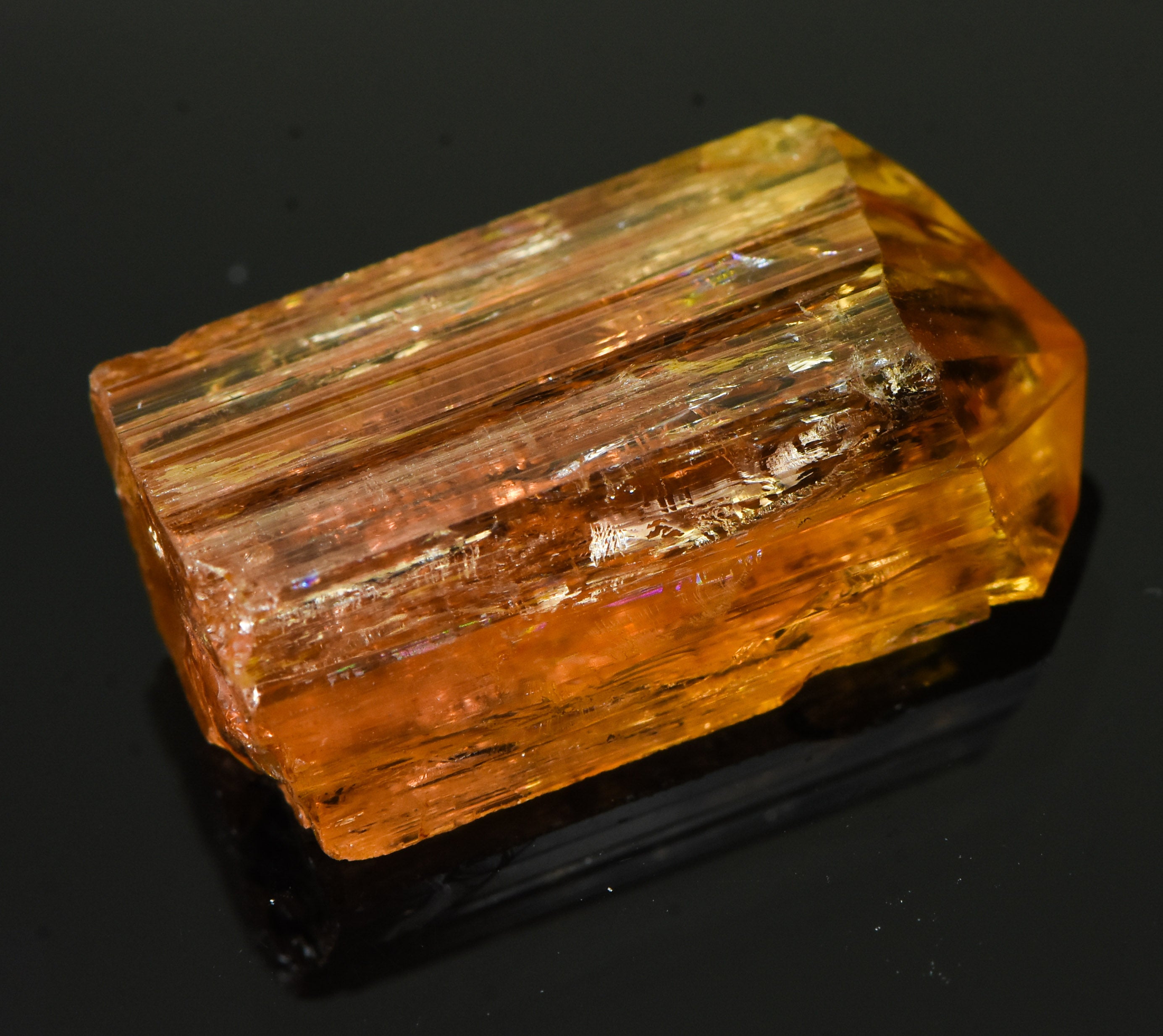#22 Natural Brazilian Imperial Topaz 3.95 grams