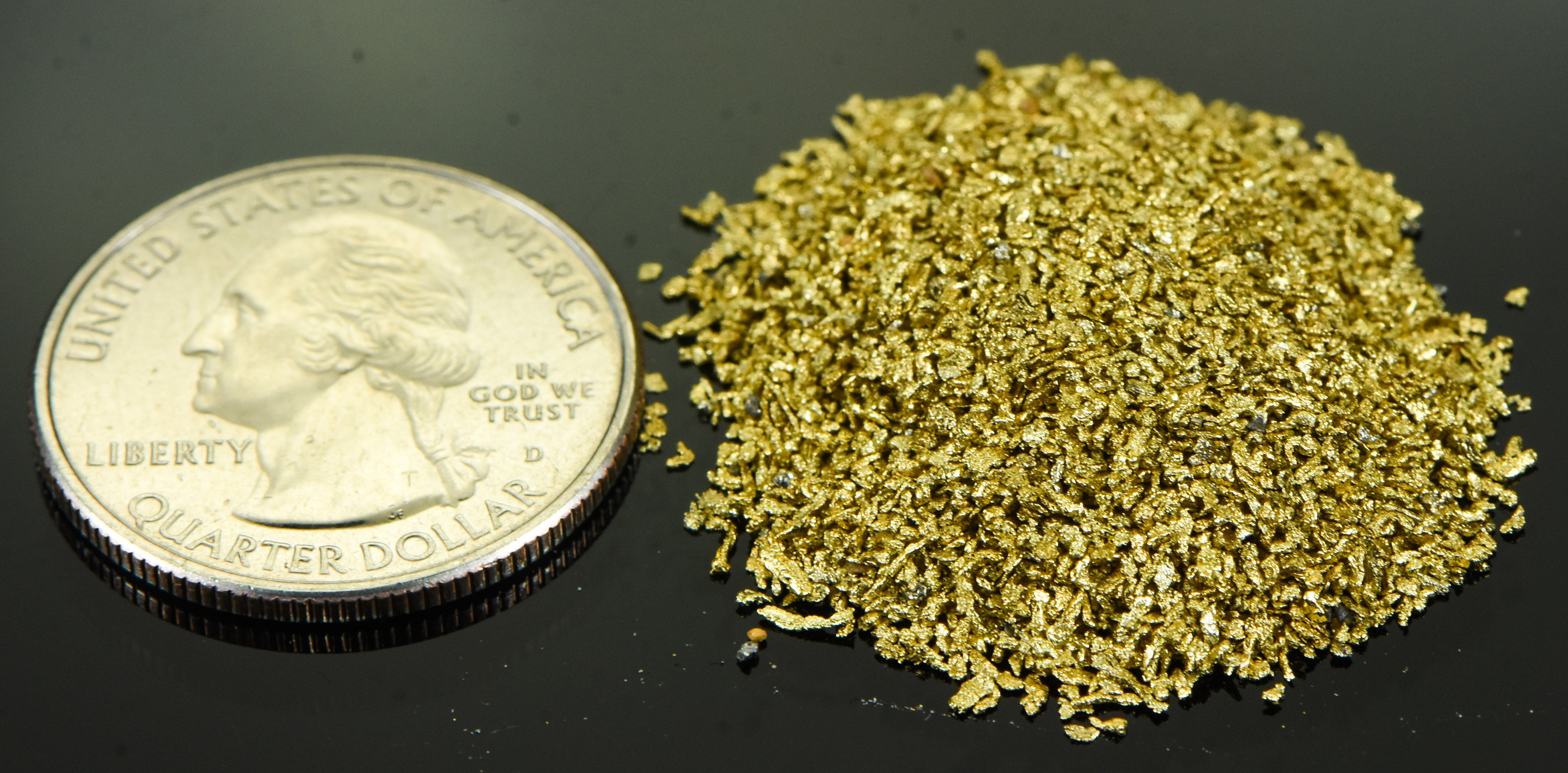 Alaskan Yukon Gold Rush Nuggets #30 Mesh 1/2 Troy Oz 15.5 Grams