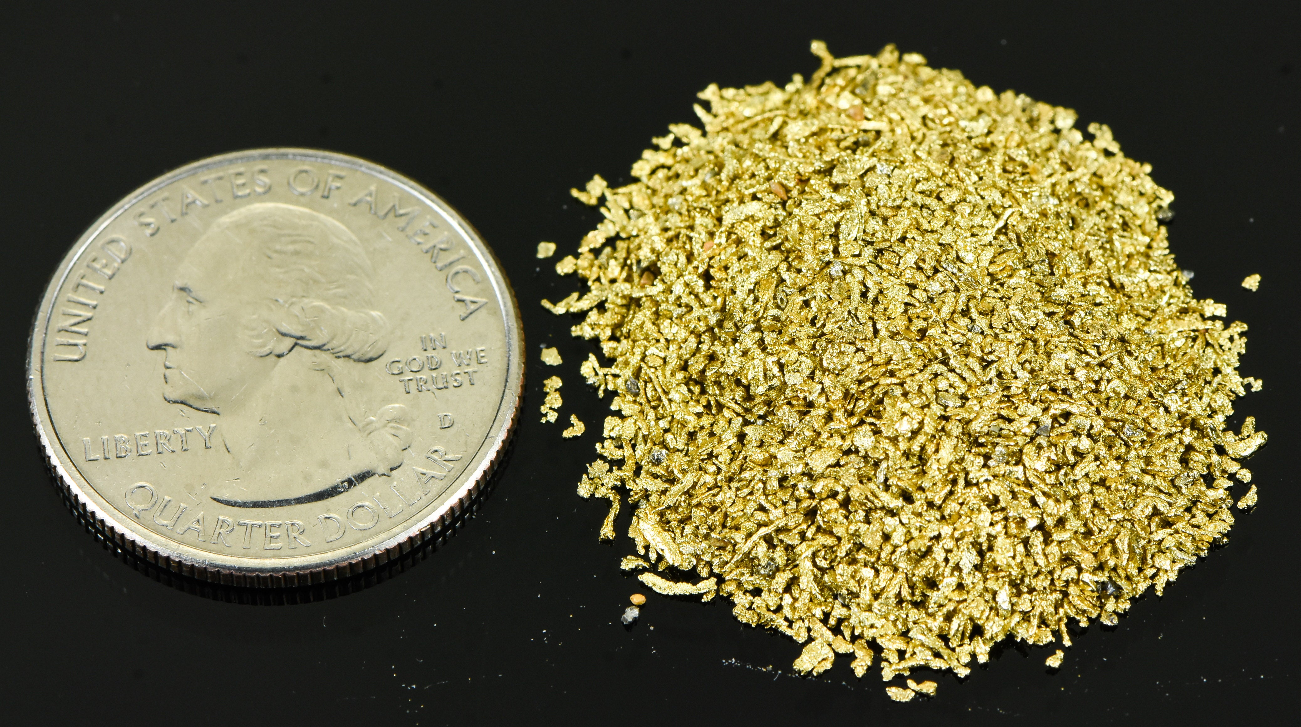 Alaskan Yukon Gold Rush Nuggets #30 Mesh 1/2 Troy Oz 15.5 Grams
