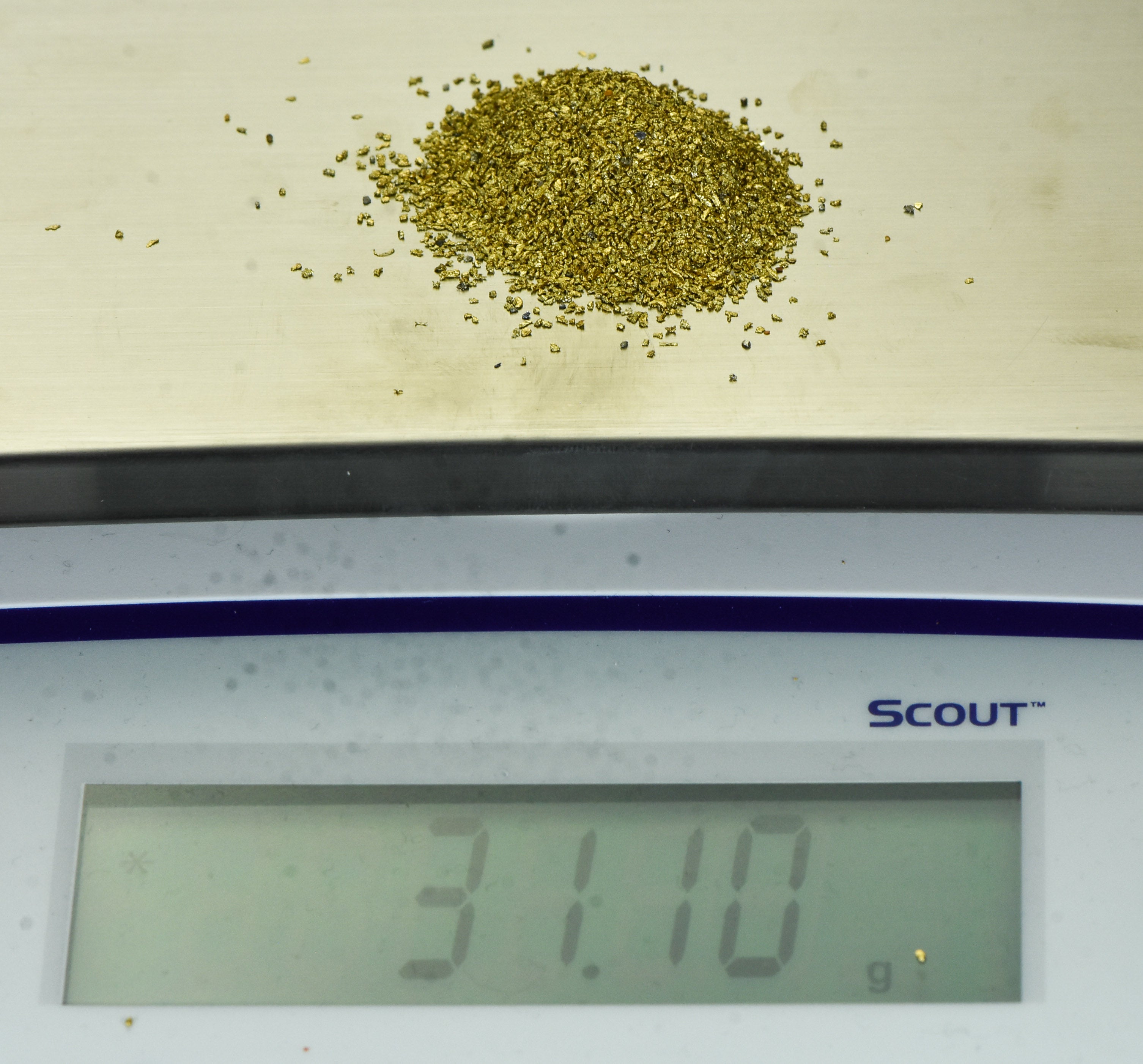 Alaskan Yukon Gold Rush Nuggets #30 Mesh 1Troy Oz 31.1 Grams
