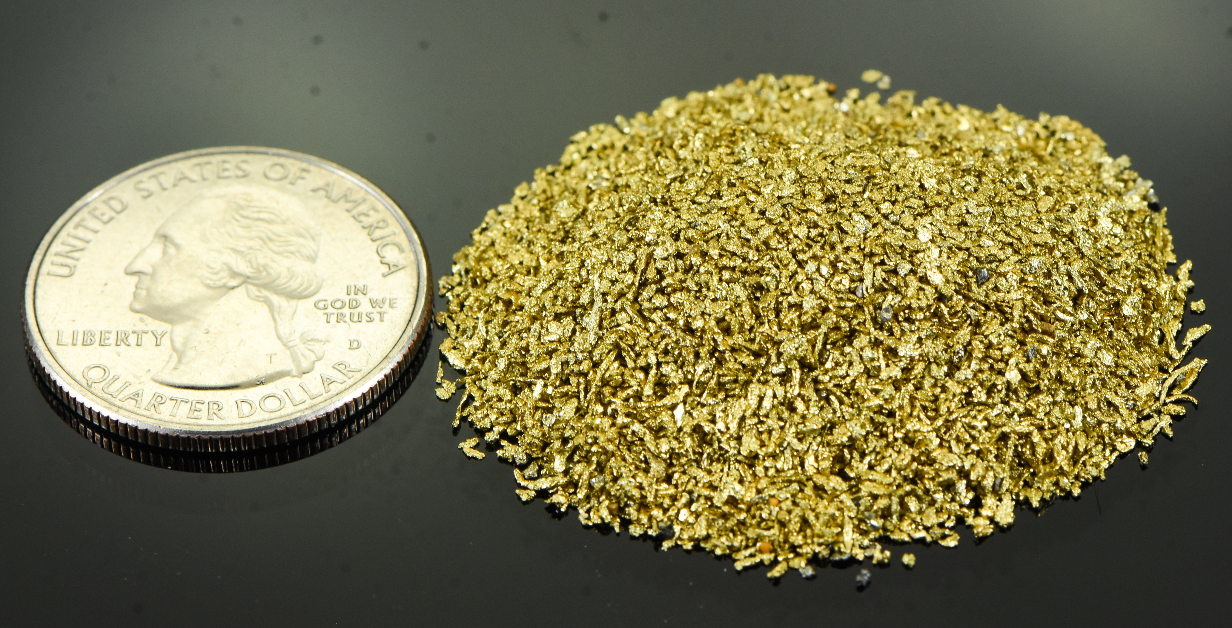 Alaskan Yukon Gold Rush Nuggets #30 Mesh 1Troy Oz 31.1 Grams