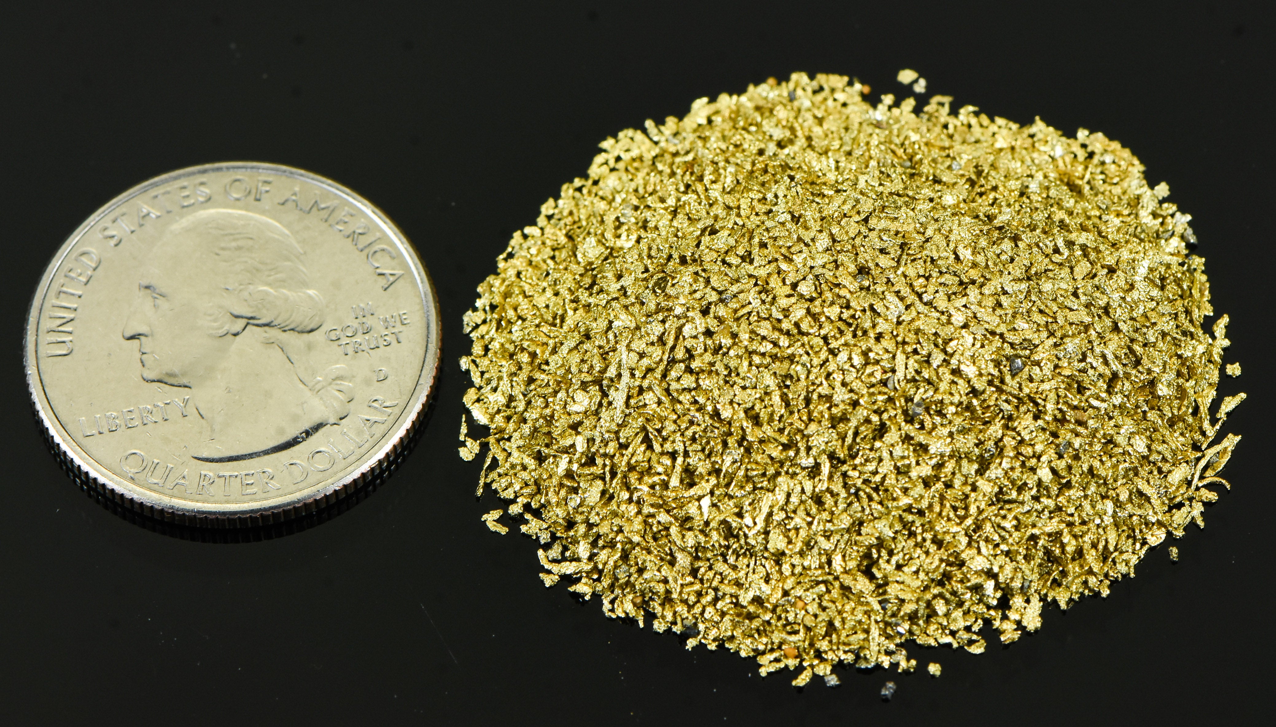 Alaskan Yukon Gold Rush Nuggets #30 Mesh 1Troy Oz 31.1 Grams