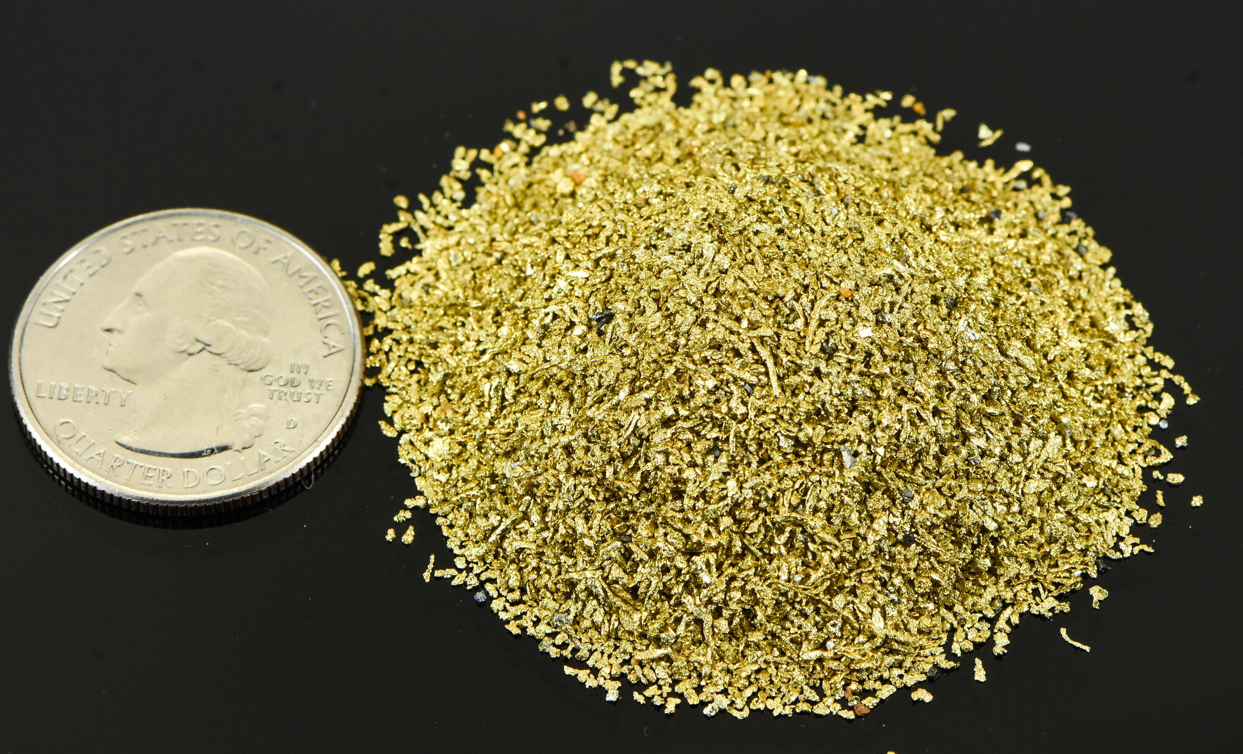 Alaskan Yukon Gold Rush Nuggets #30 Mesh 2 Troy Oz 62.2 Grams 40 DWT