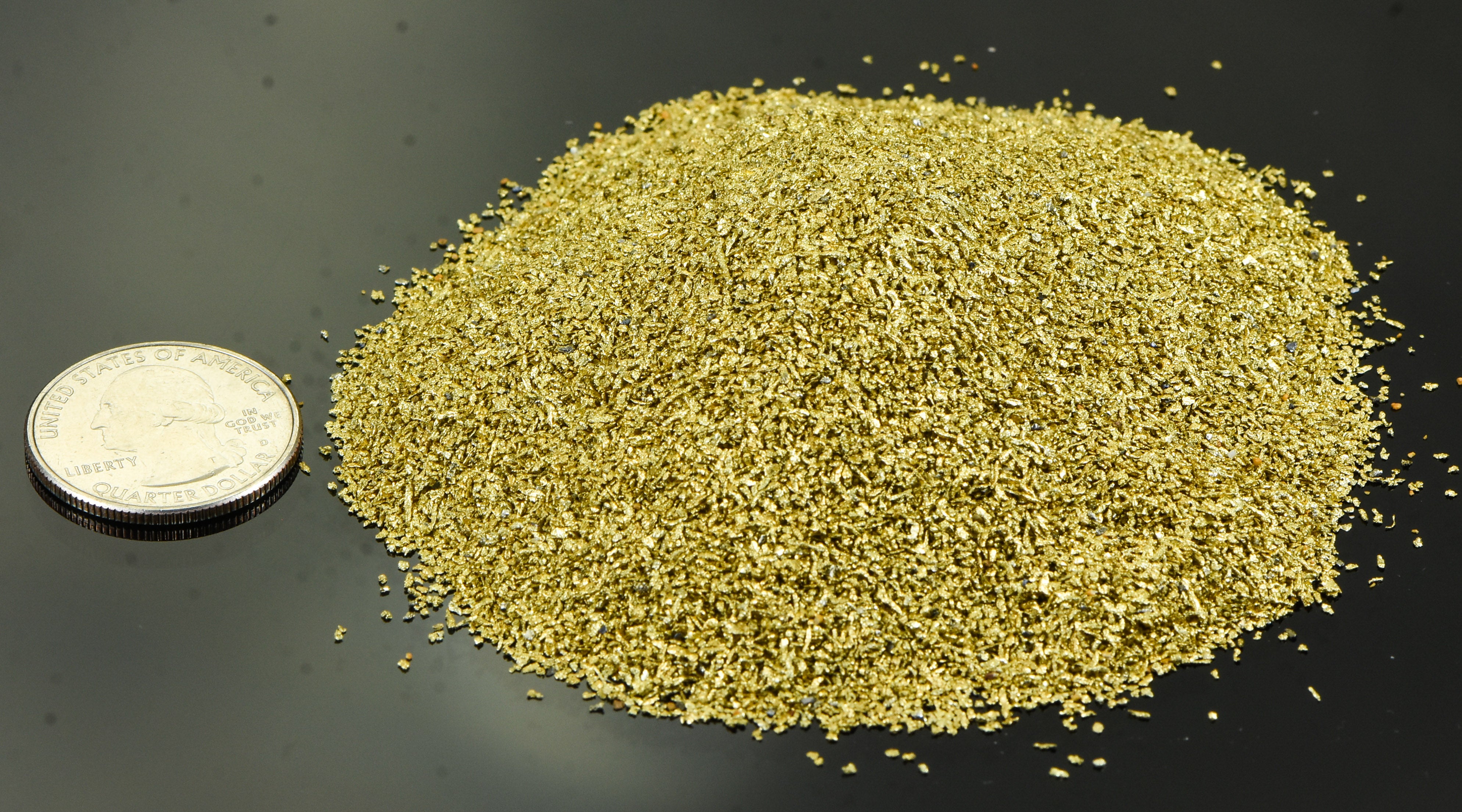 Alaskan Yukon Gold Rush Nuggets #30 Mesh 10 Troy Oz 311 Grams or 200 DWT