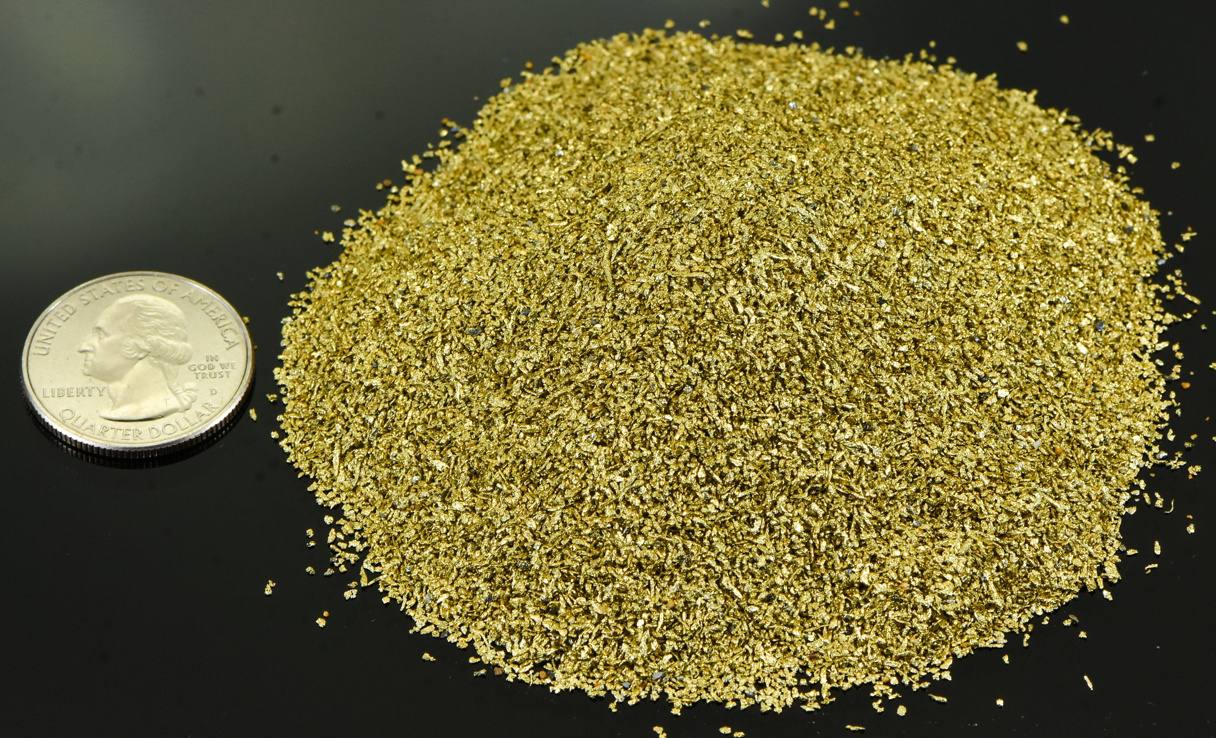 Alaskan Yukon Gold Rush Nuggets #30 Mesh 10 Troy Oz 311 Grams or 200 DWT