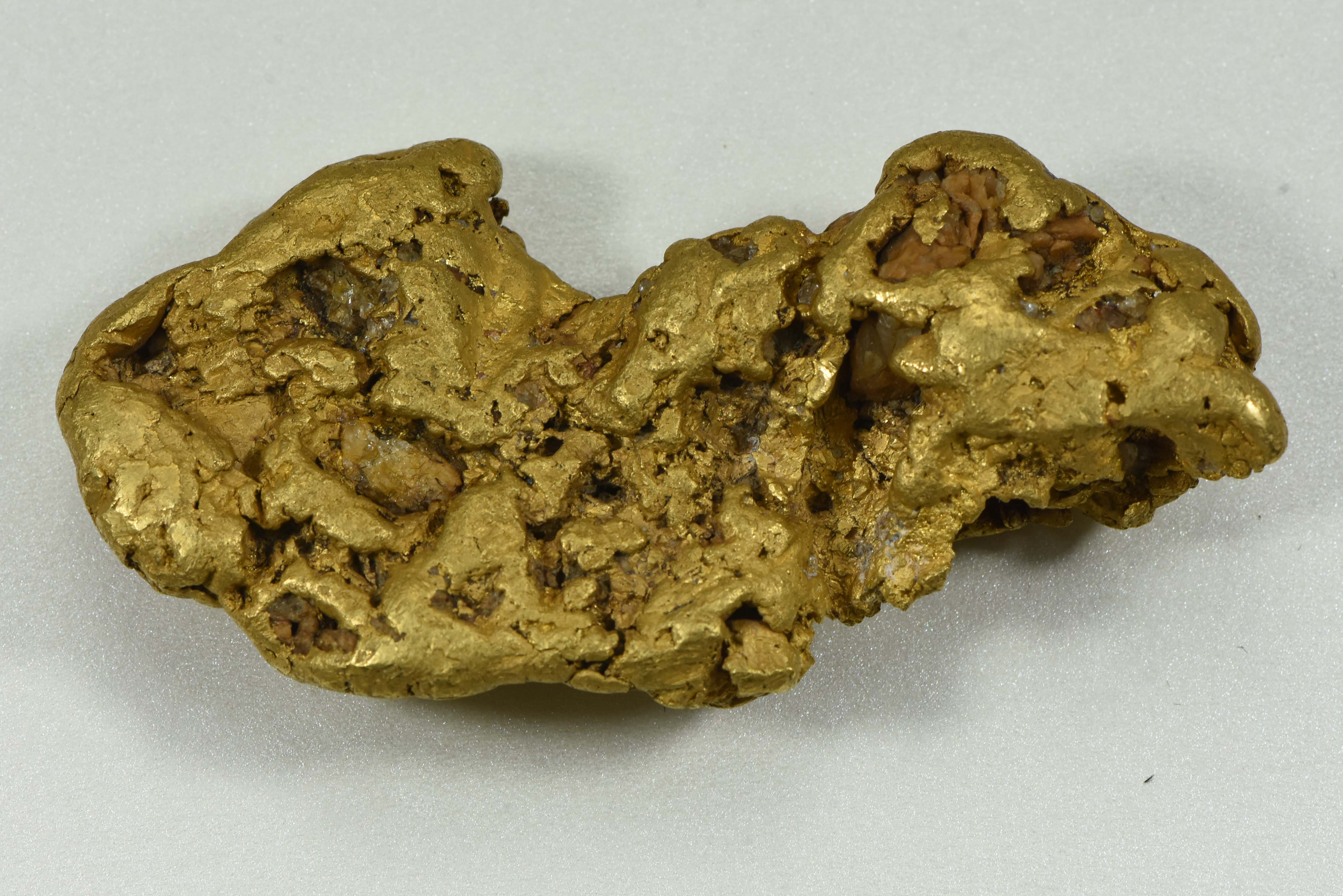 Large Alaskan Natural Gold Nugget 249.22 Grams Genuine 8.01 Troy Ounces 98.46% Pure