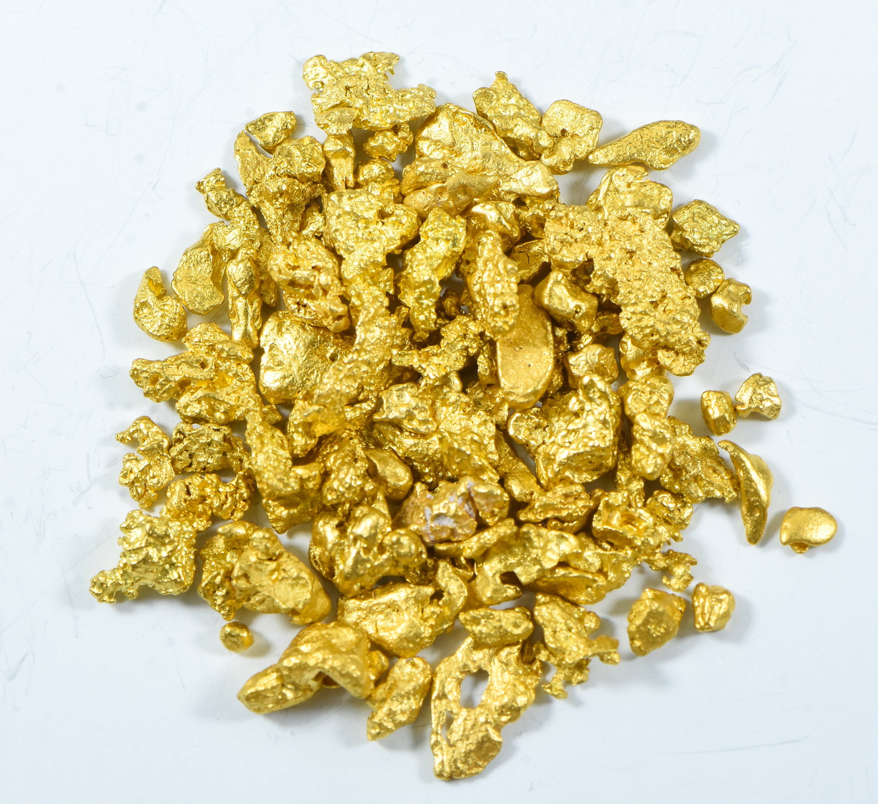 15.5 Grams Mixed Lot Natural Gold Nugget Australian #10-6 Mesh