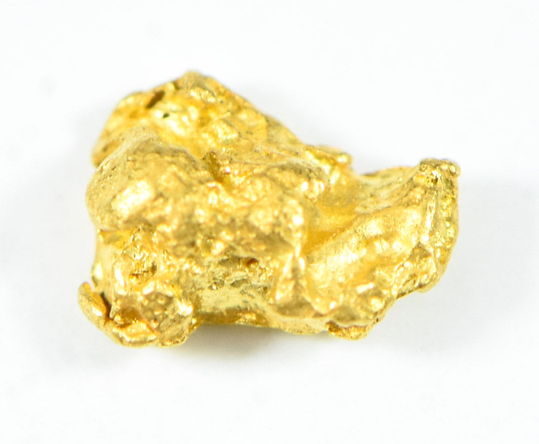 Natural Gold Nugget Australian .10 Gram Genuine