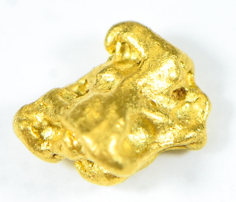 Natural Gold Nugget Australian .11 Gram Genuine