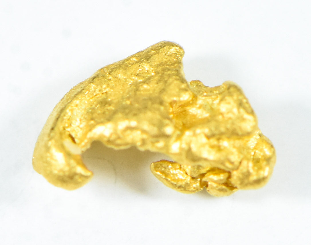 Natural Gold Nugget Australian .11 Gram Genuine