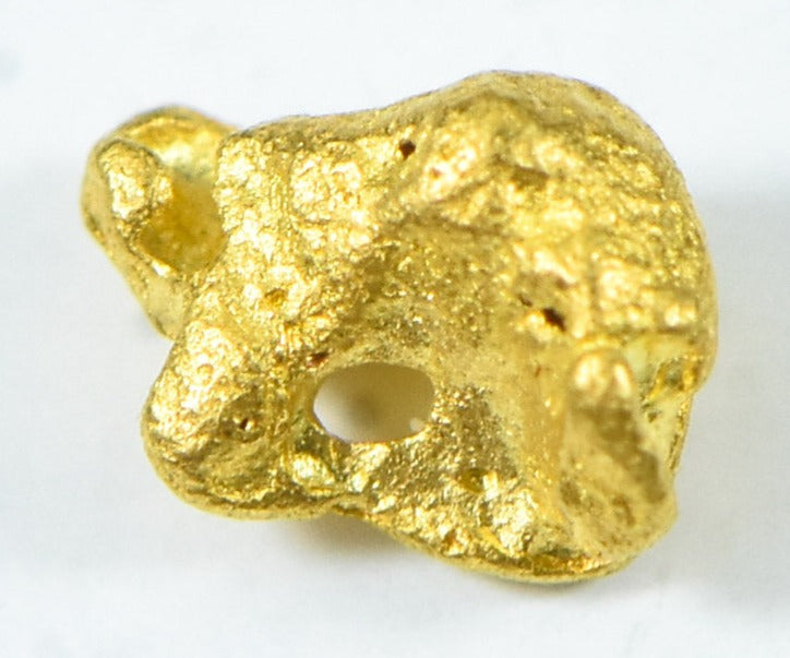 Natural Gold Nugget Australian .12 Gram Genuine