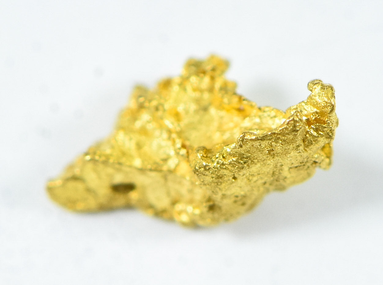 Natural Gold Nugget Australian .12 Gram Genuine