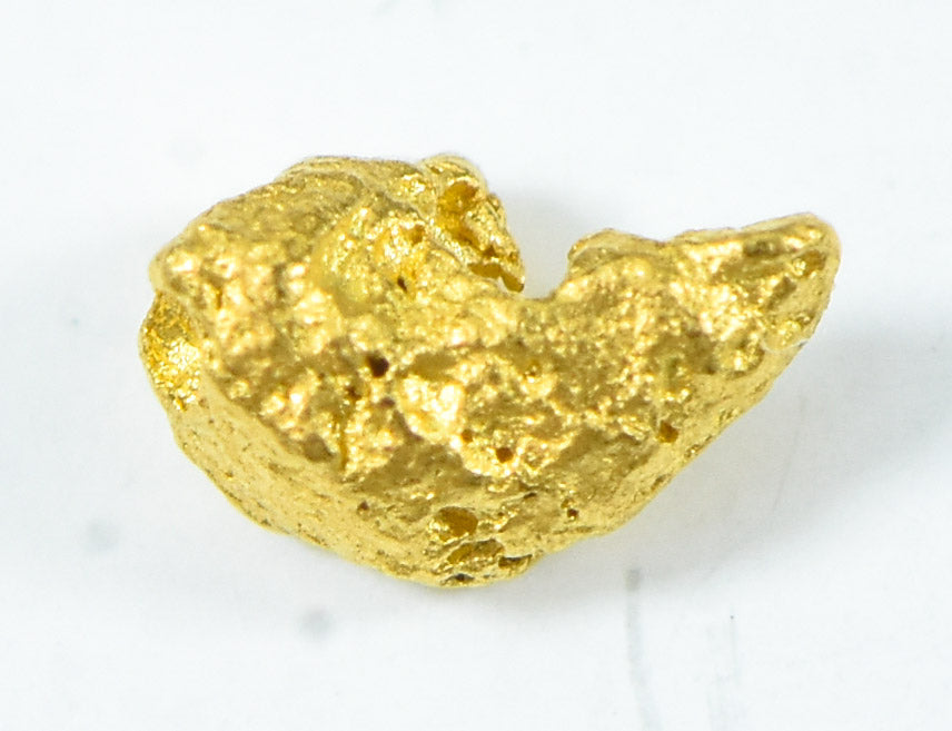 Natural Gold Nugget Australian .12 Gram Genuine