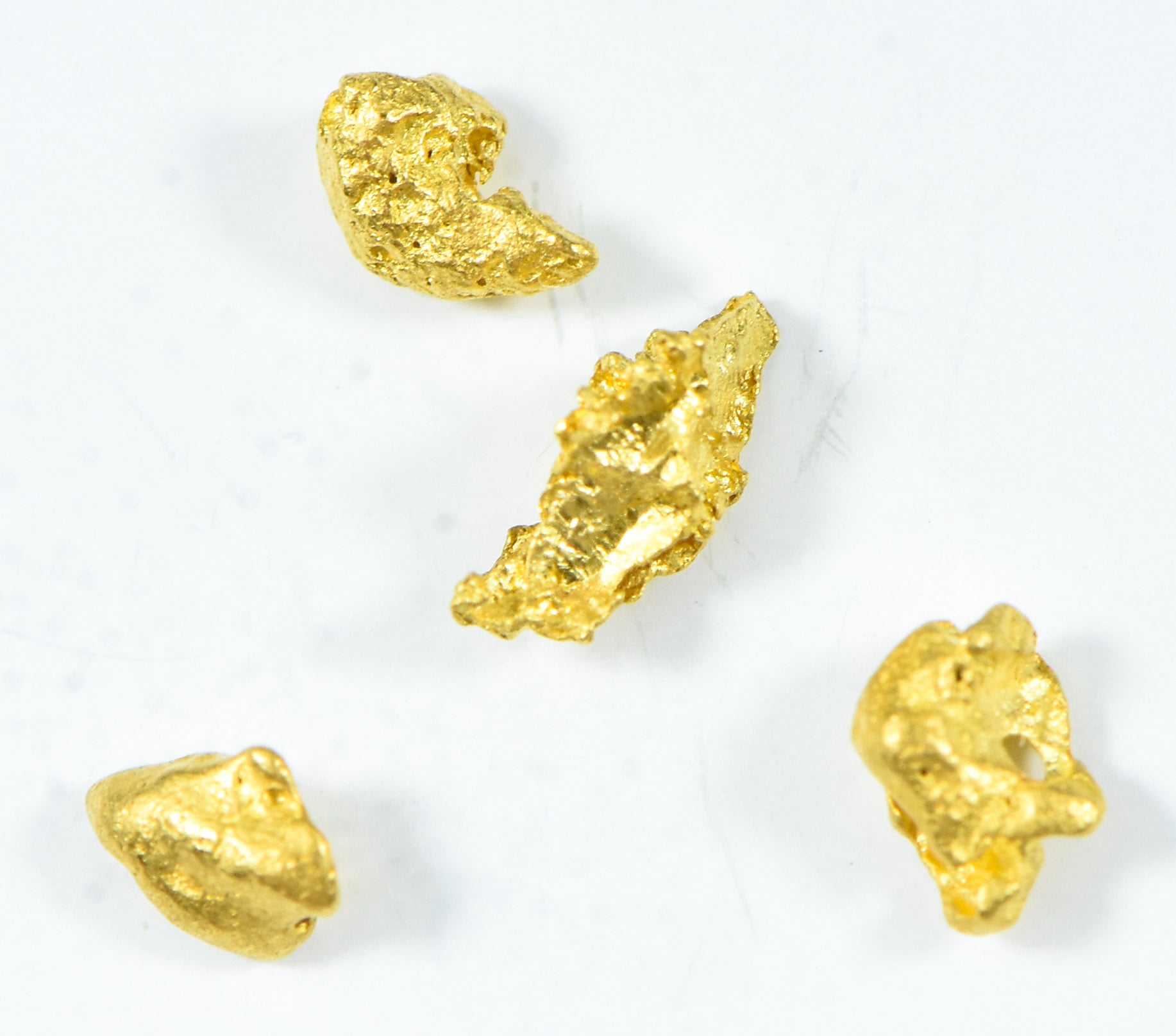 Natural Gold Nugget Australian .12 Gram Genuine