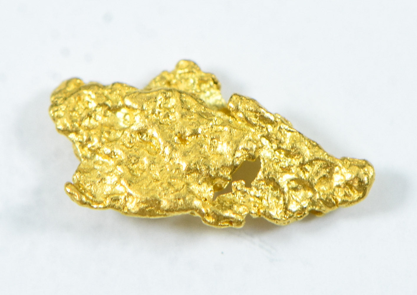 Natural Gold Nugget Australian .13 Gram Genuine