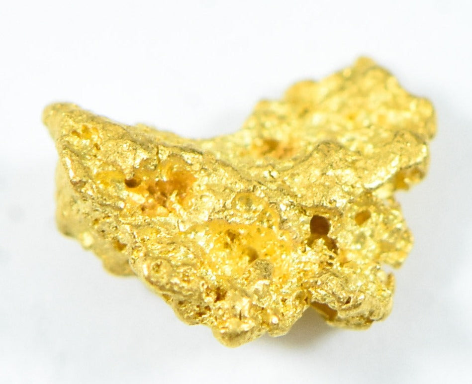 Natural Gold Nugget Australian .13 Gram Genuine