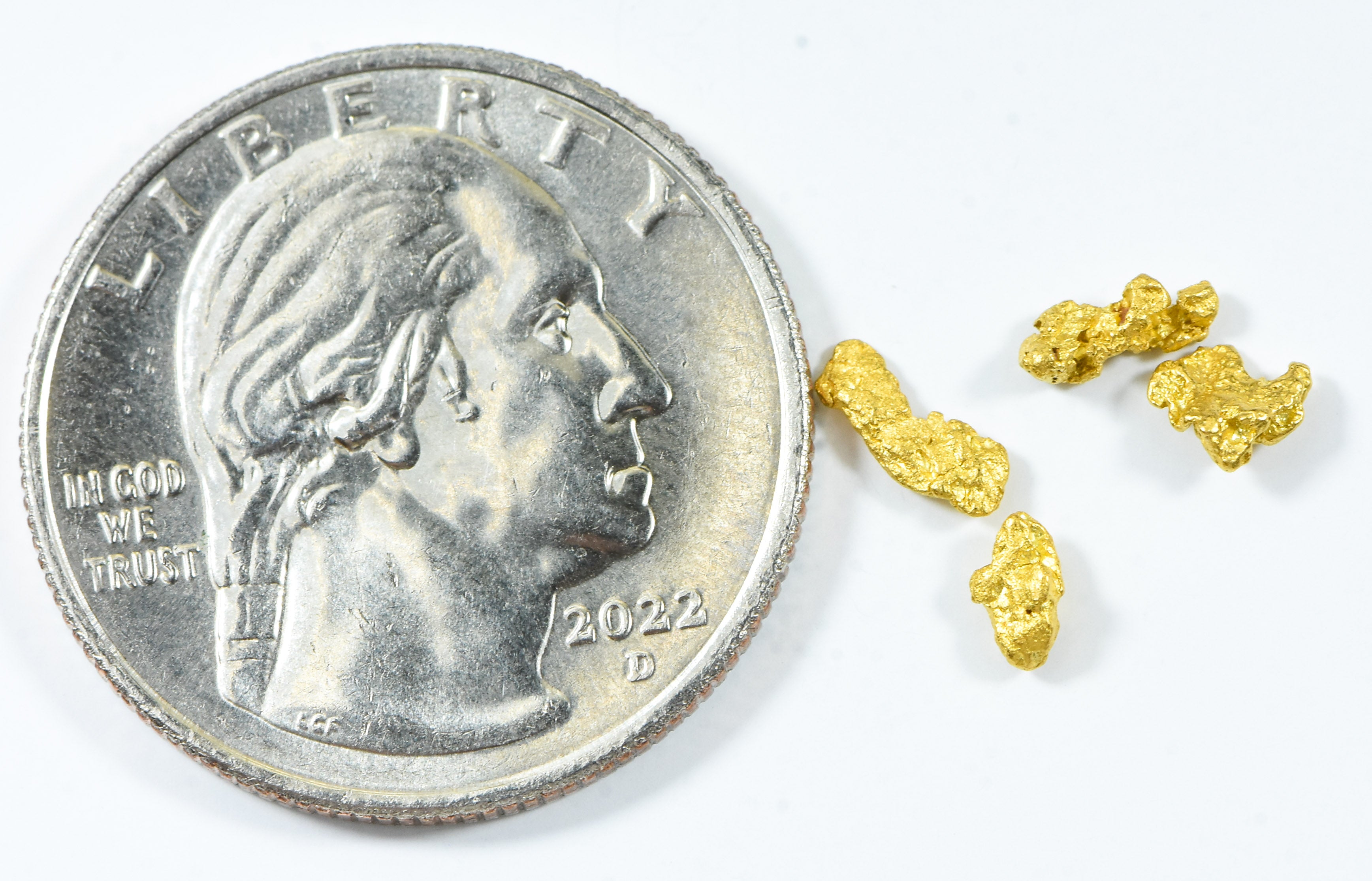 Natural Gold Nugget Australian .17 Gram Genuine