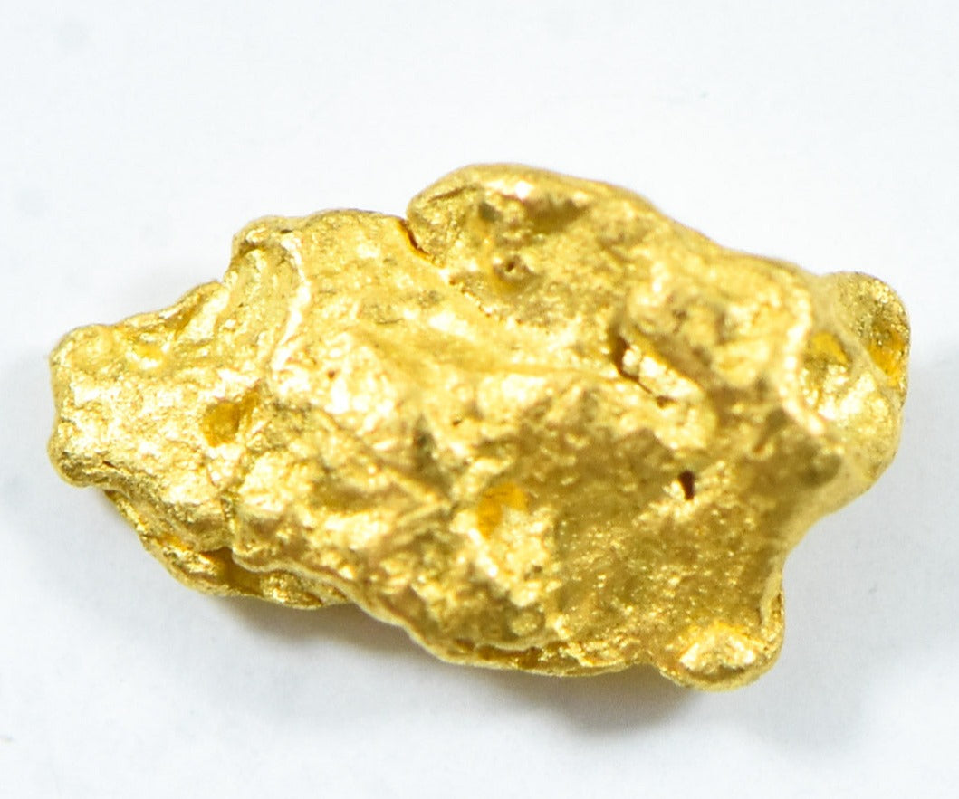 Natural Gold Nugget Australian .18 Gram Genuine