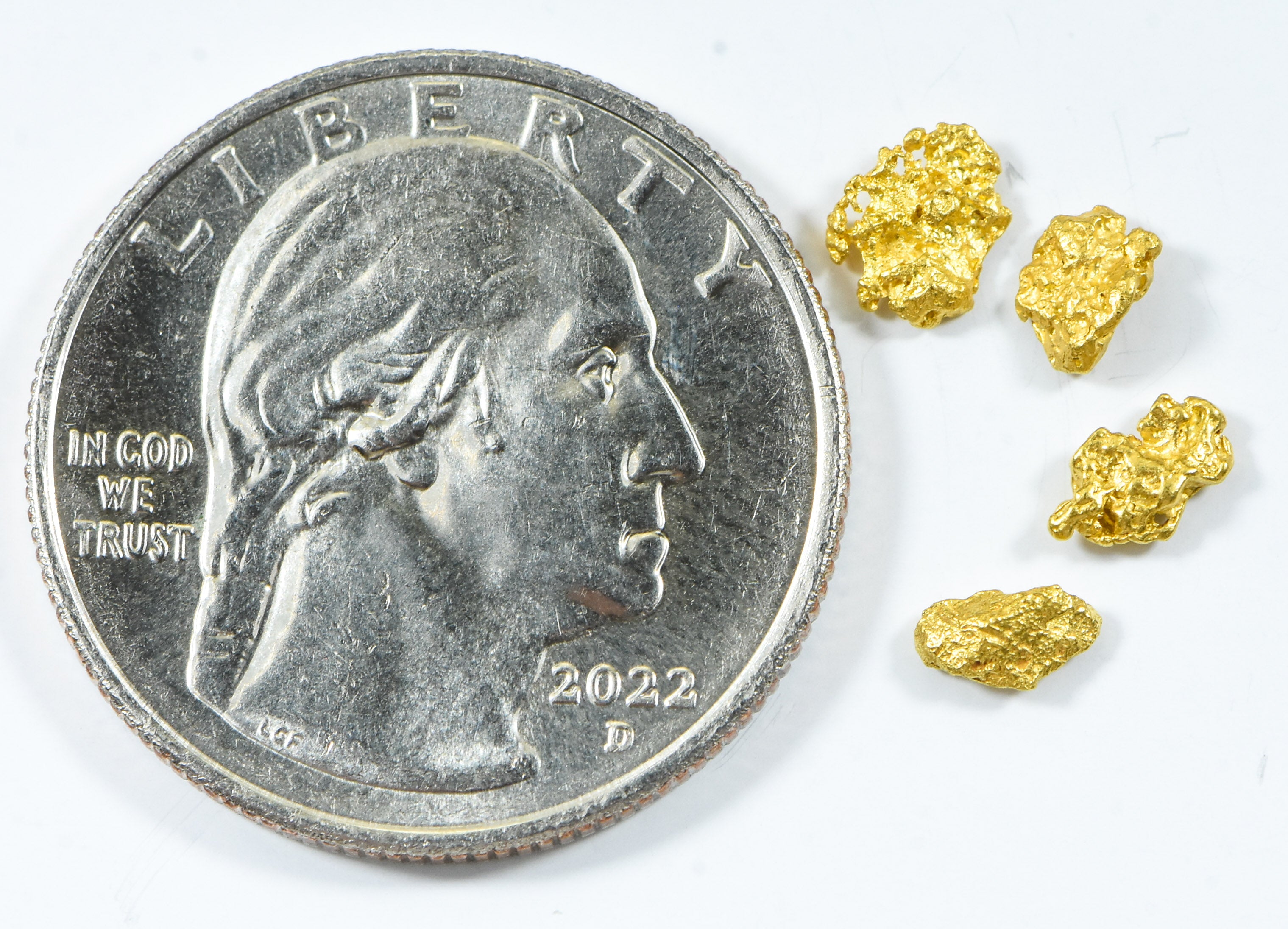 Natural Gold Nugget Australian .20 Gram Genuine