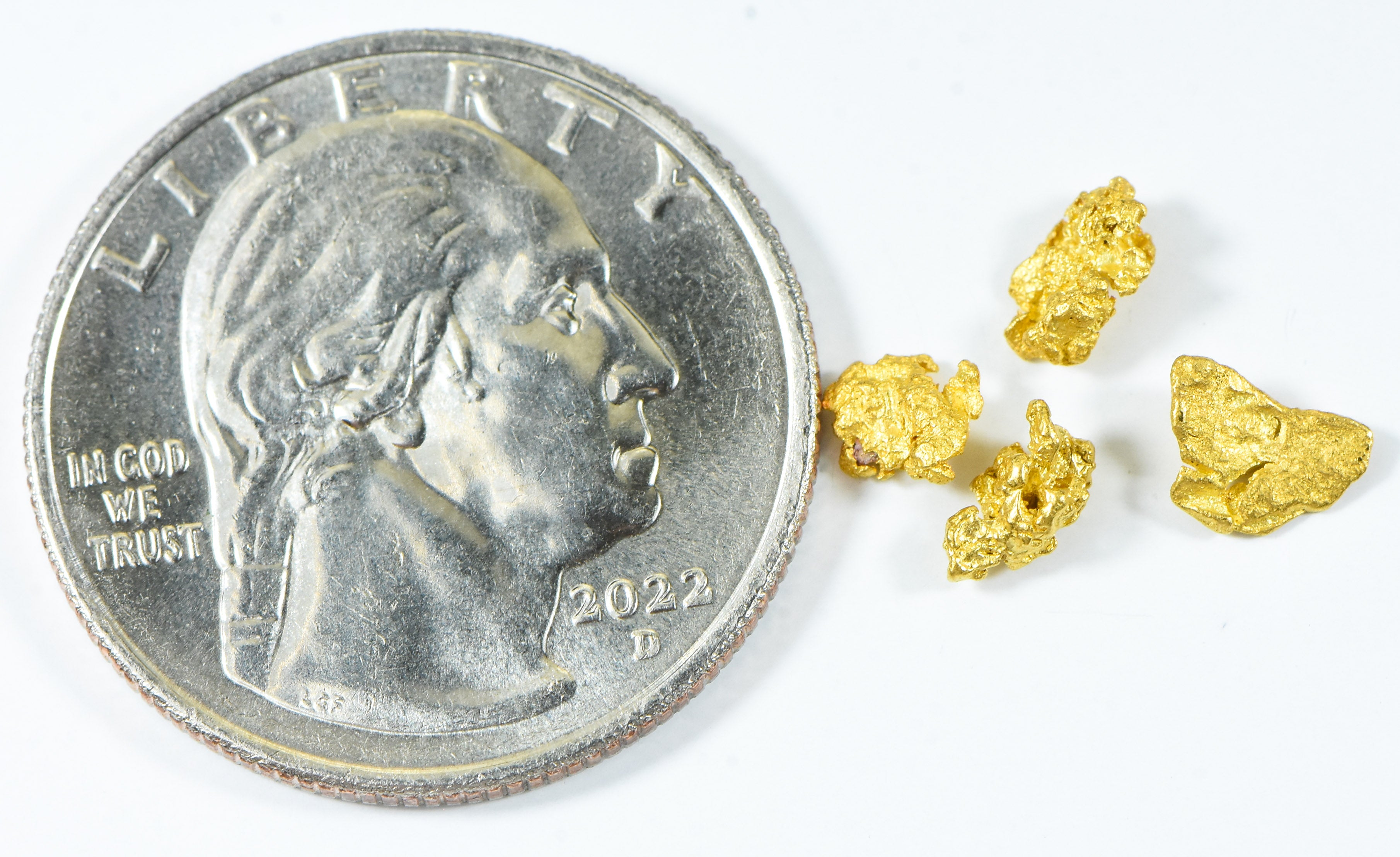 Natural Gold Nugget Australian .24 Gram Genuine