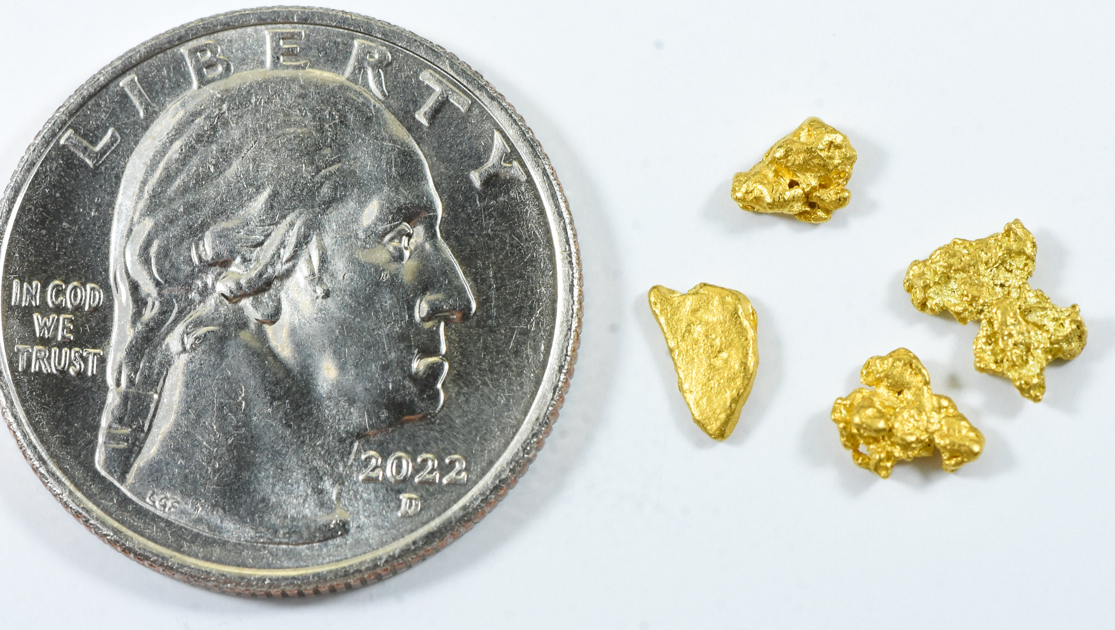 Natural Gold Nugget Australian .27 Gram Genuine