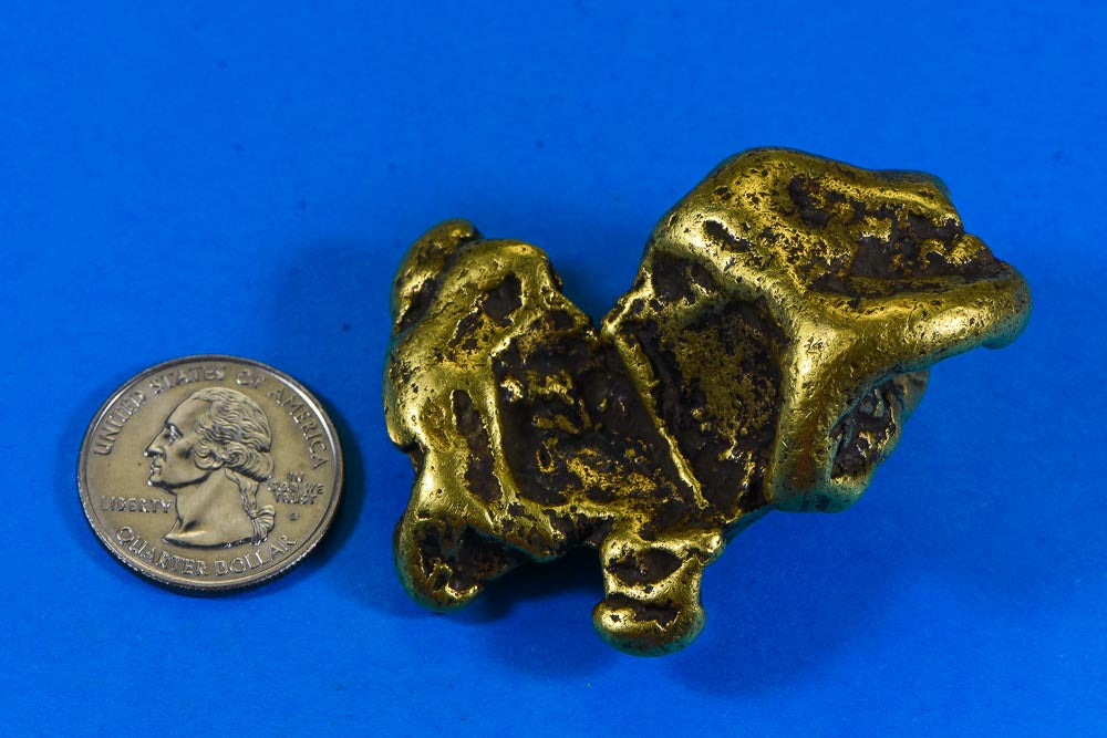 Large Alaskan BC Natural Gold Nugget 213.61 Grams Genuine 6.86 Troy Ounces