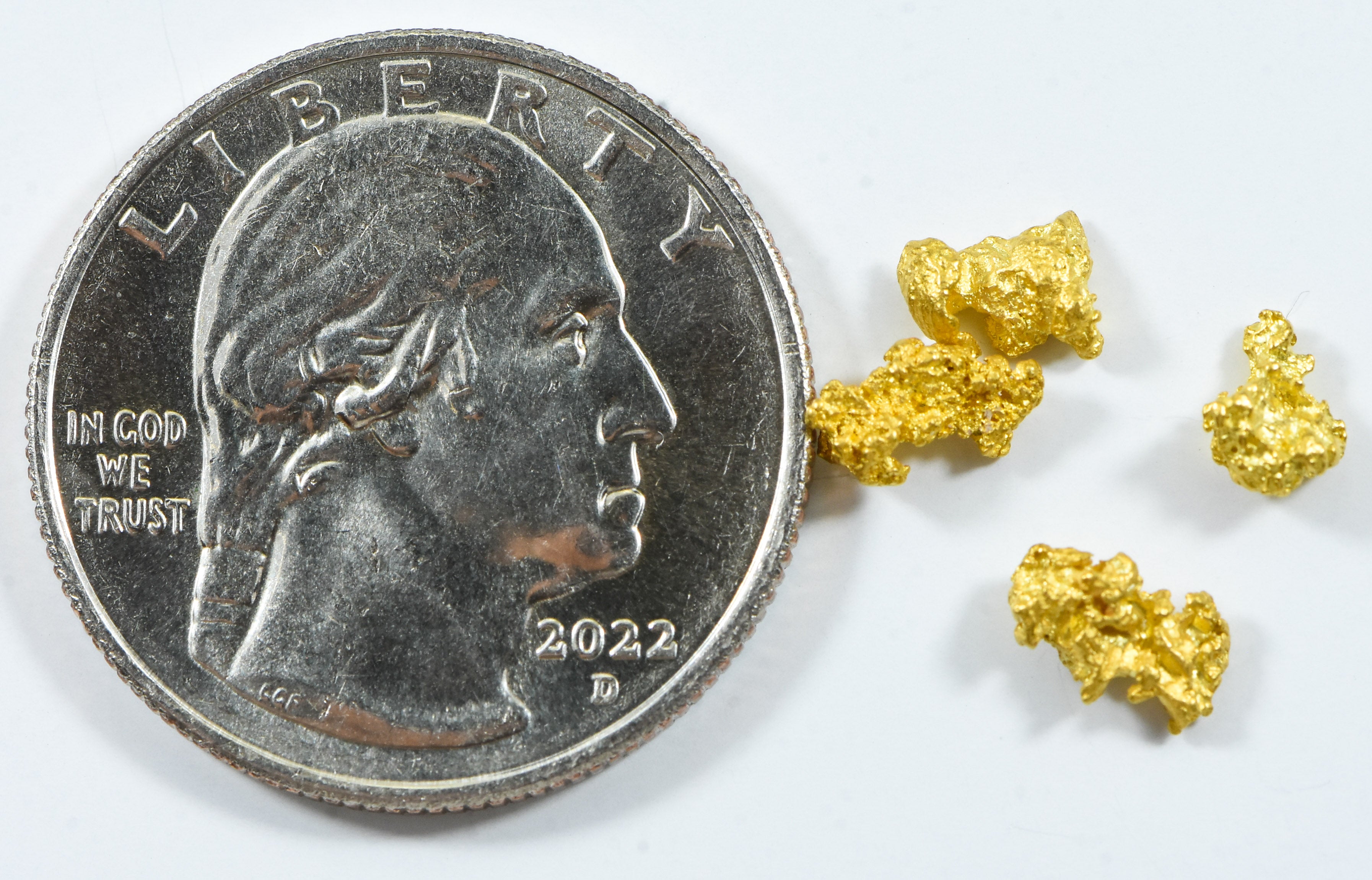 Natural Gold Nugget Australian .34 Gram Genuine