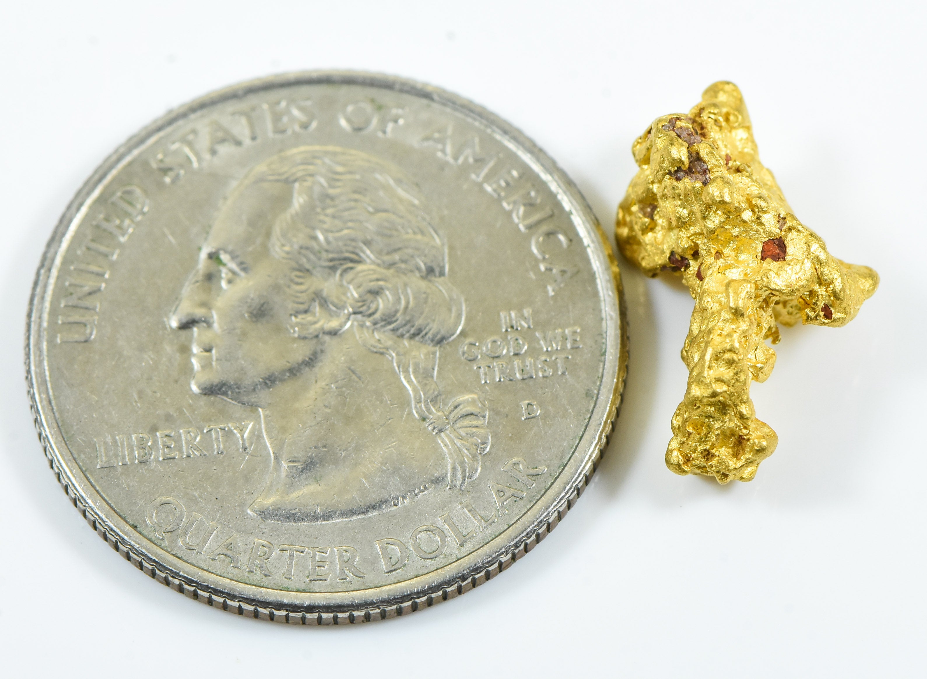 #968 Natural Gold Nugget Australian 4.30 Grams Genuine