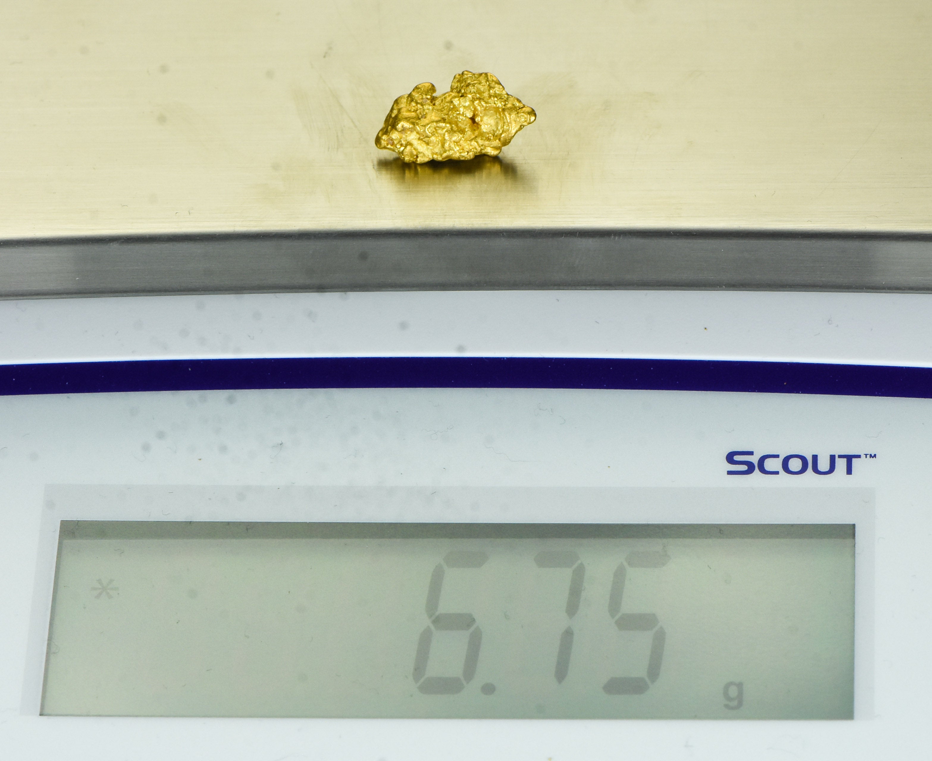 #1089 Natural Gold Nugget Australian 6.75 Grams Genuine
