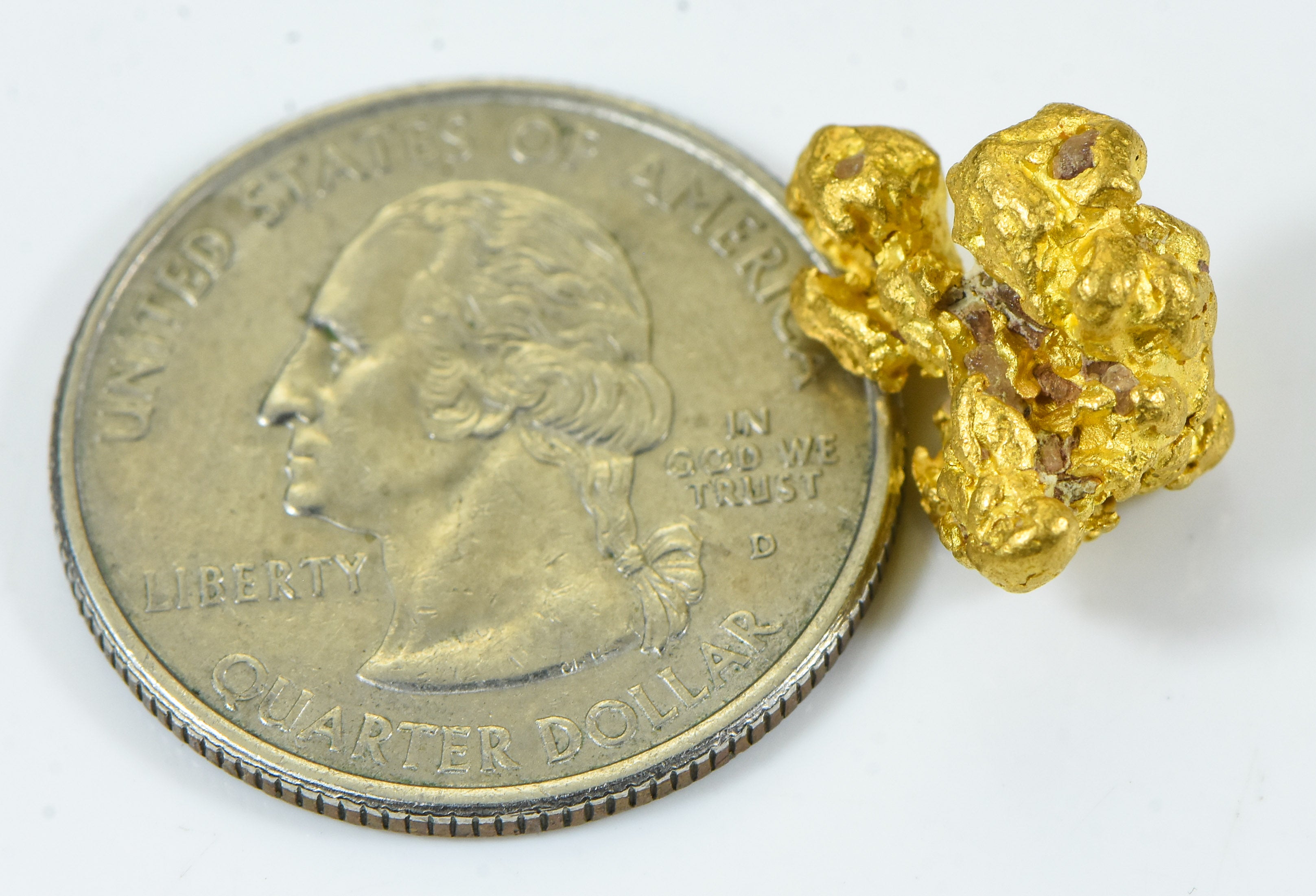 #1108 Natural Gold Nugget Australian 6.44 Grams Genuine