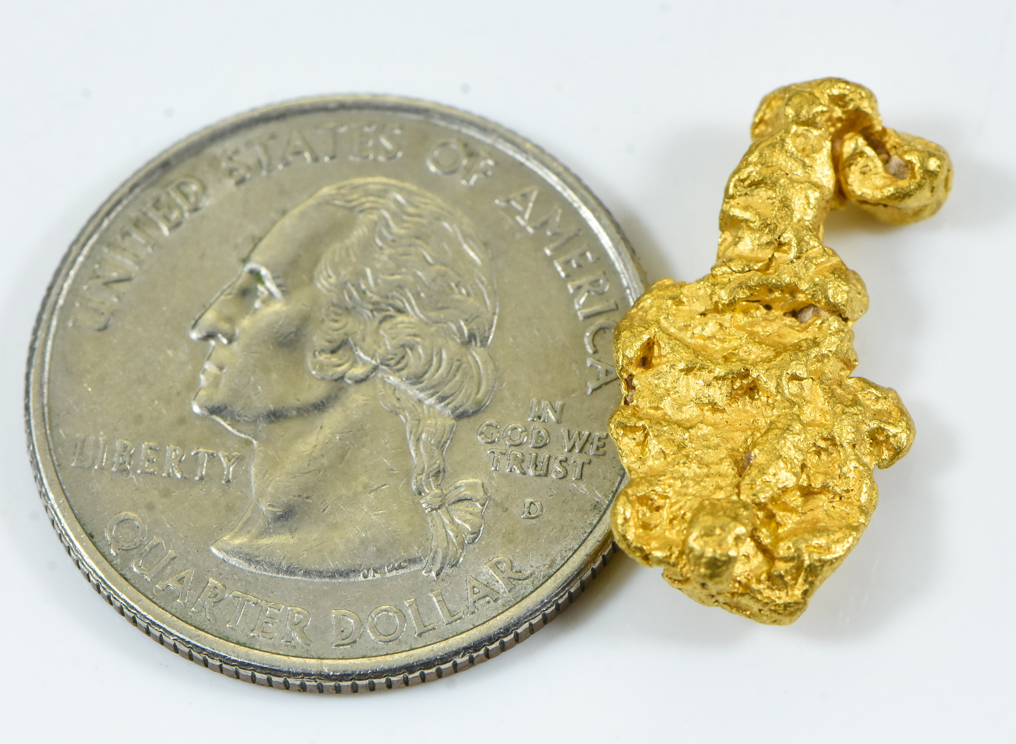 #1113 Natural Gold Nugget Australian 6.30 Grams Genuine