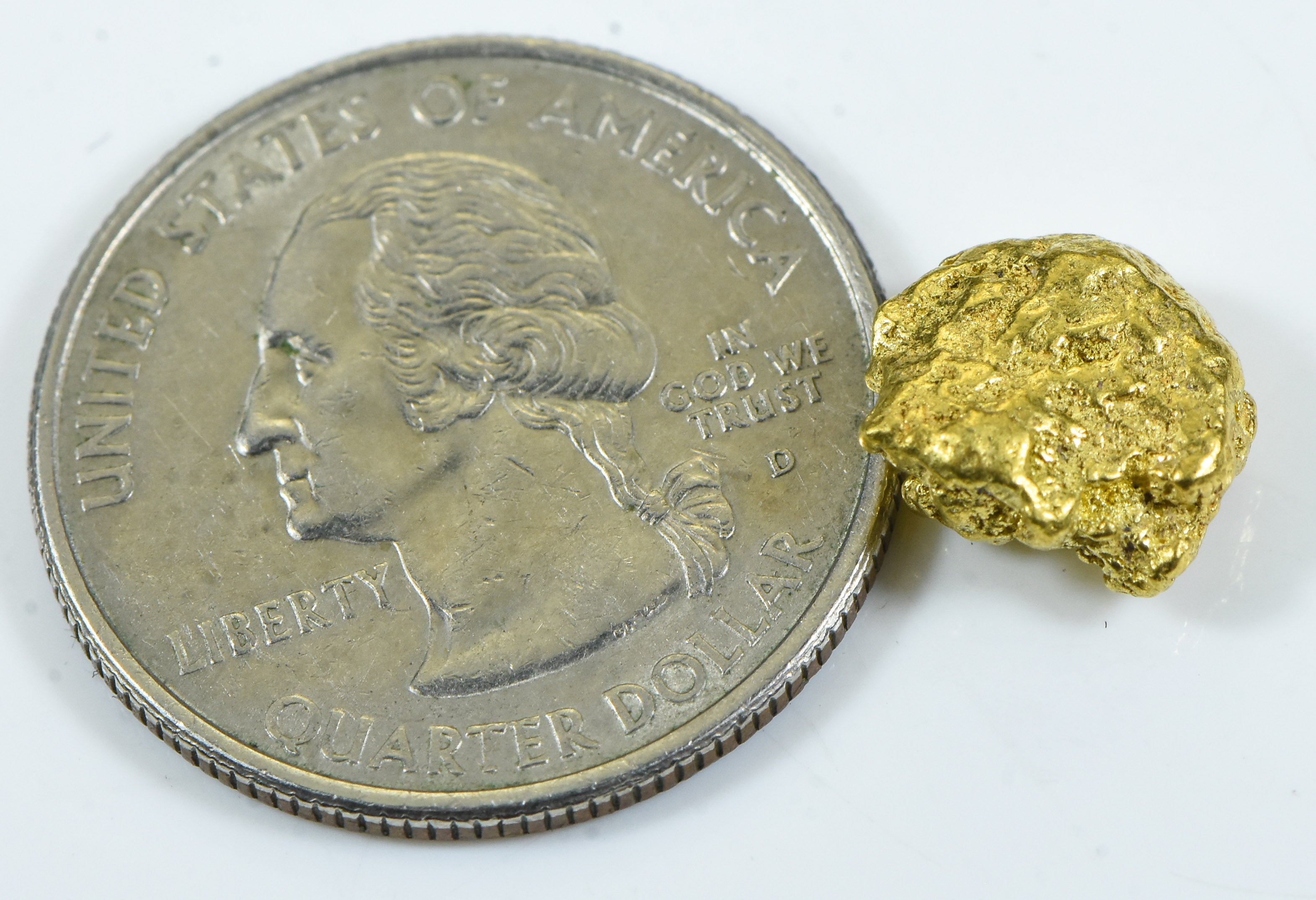 #290 Alaskan BC Natural Gold Nugget 2.56 Grams Genuine
