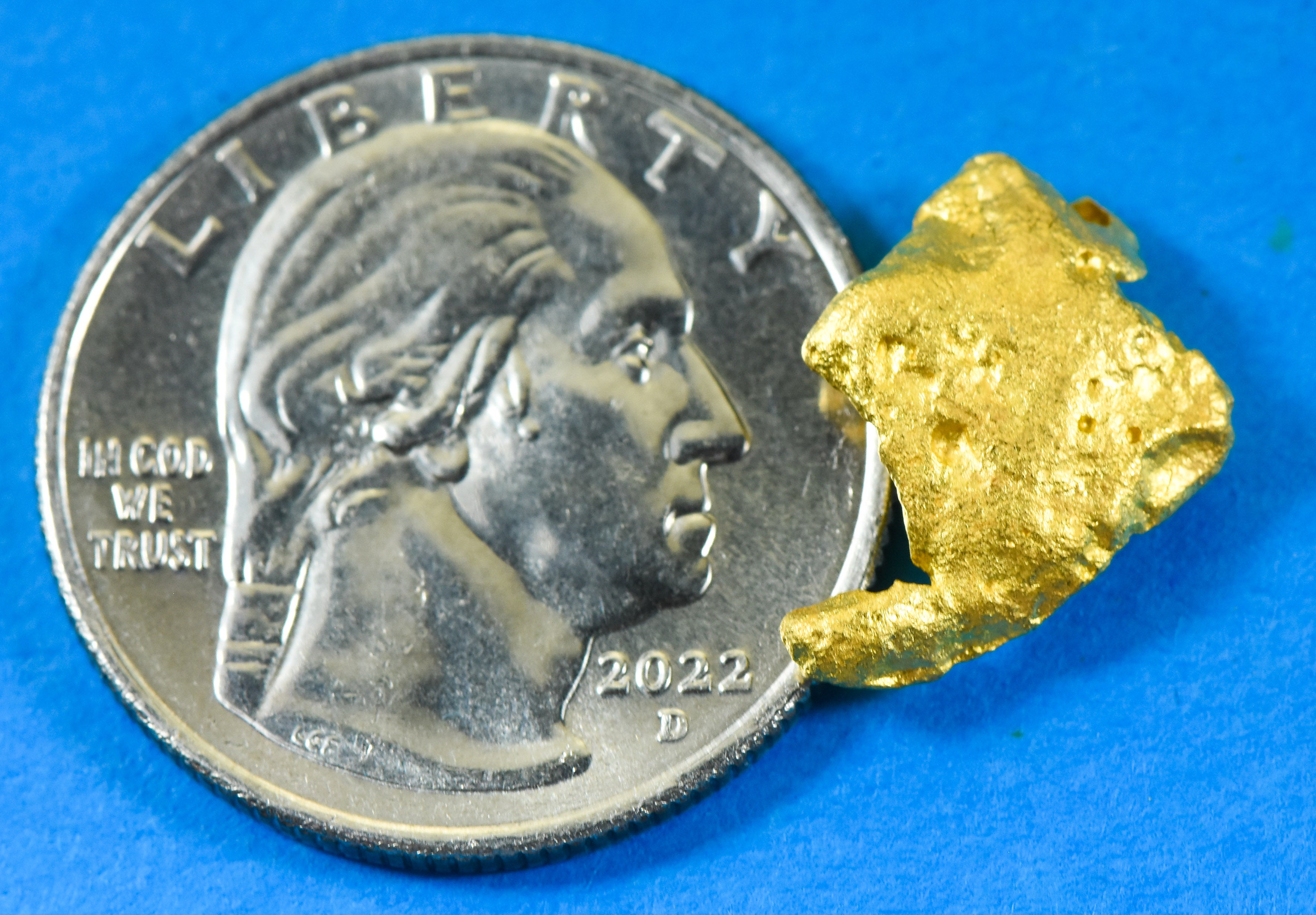 #984 Natural Gold Nugget Australian 4.66 Grams Genuine