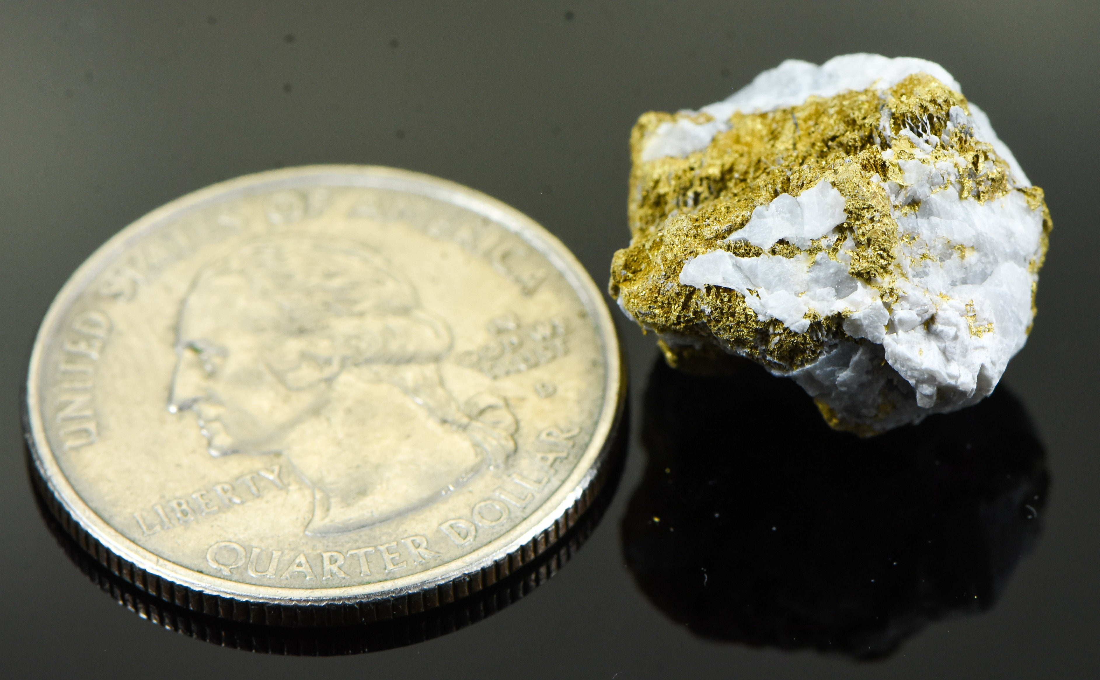 #OM-53 Crystalline Gold Nugget Specimen 8.84 Grams Oriental Mine Sierra County California Rare