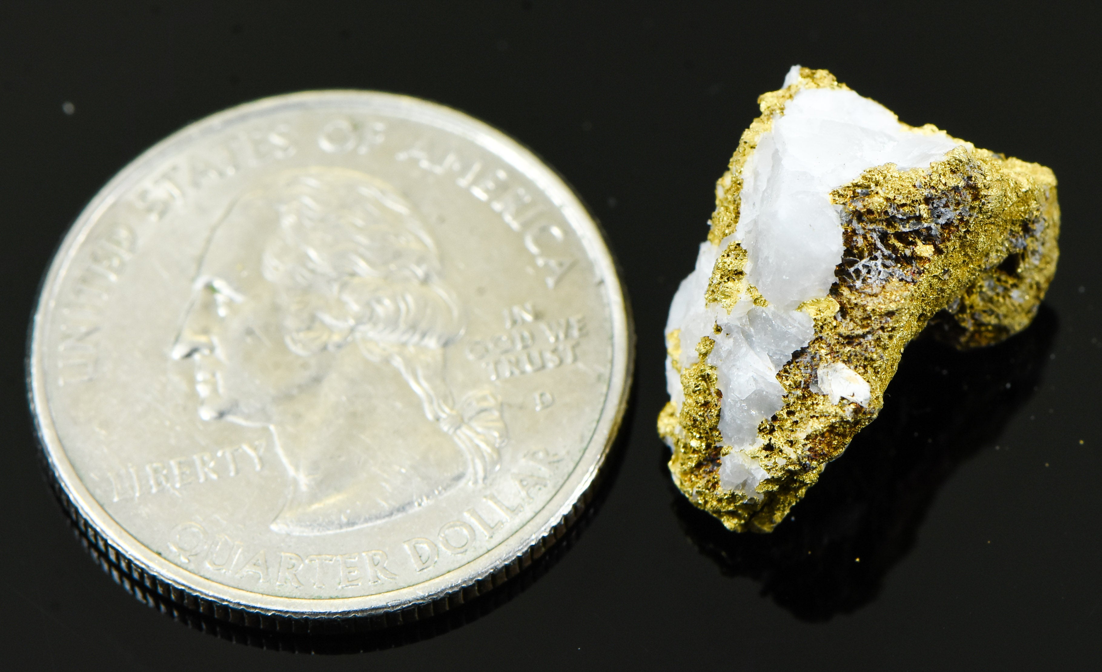 #OM-62 Crystalline Gold Nugget Specimen 8.04 Grams Oriental Mine Sierra County California Rare