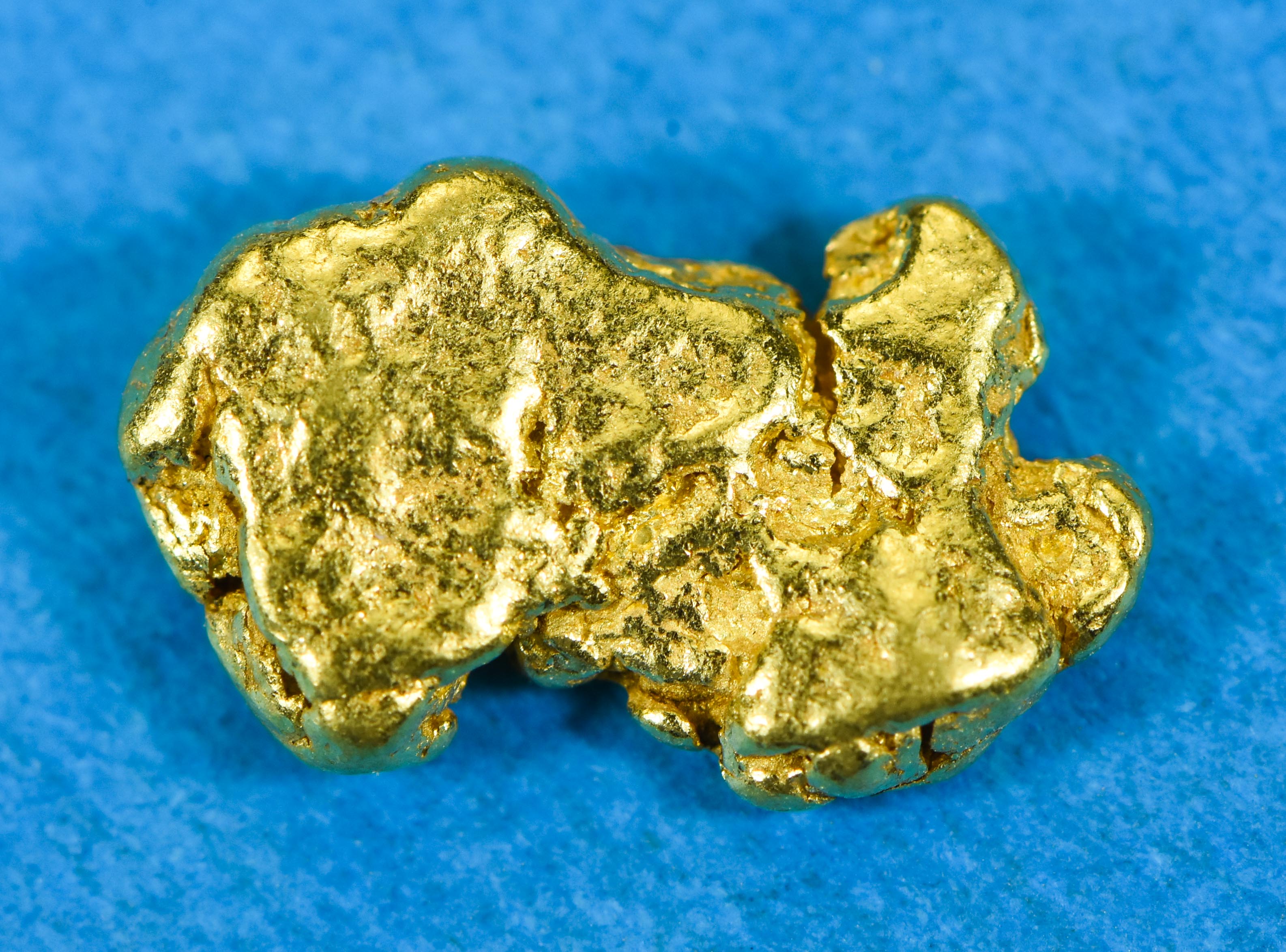 #255 Alaskan BC Natural Gold Nugget 3.19 Grams Genuine