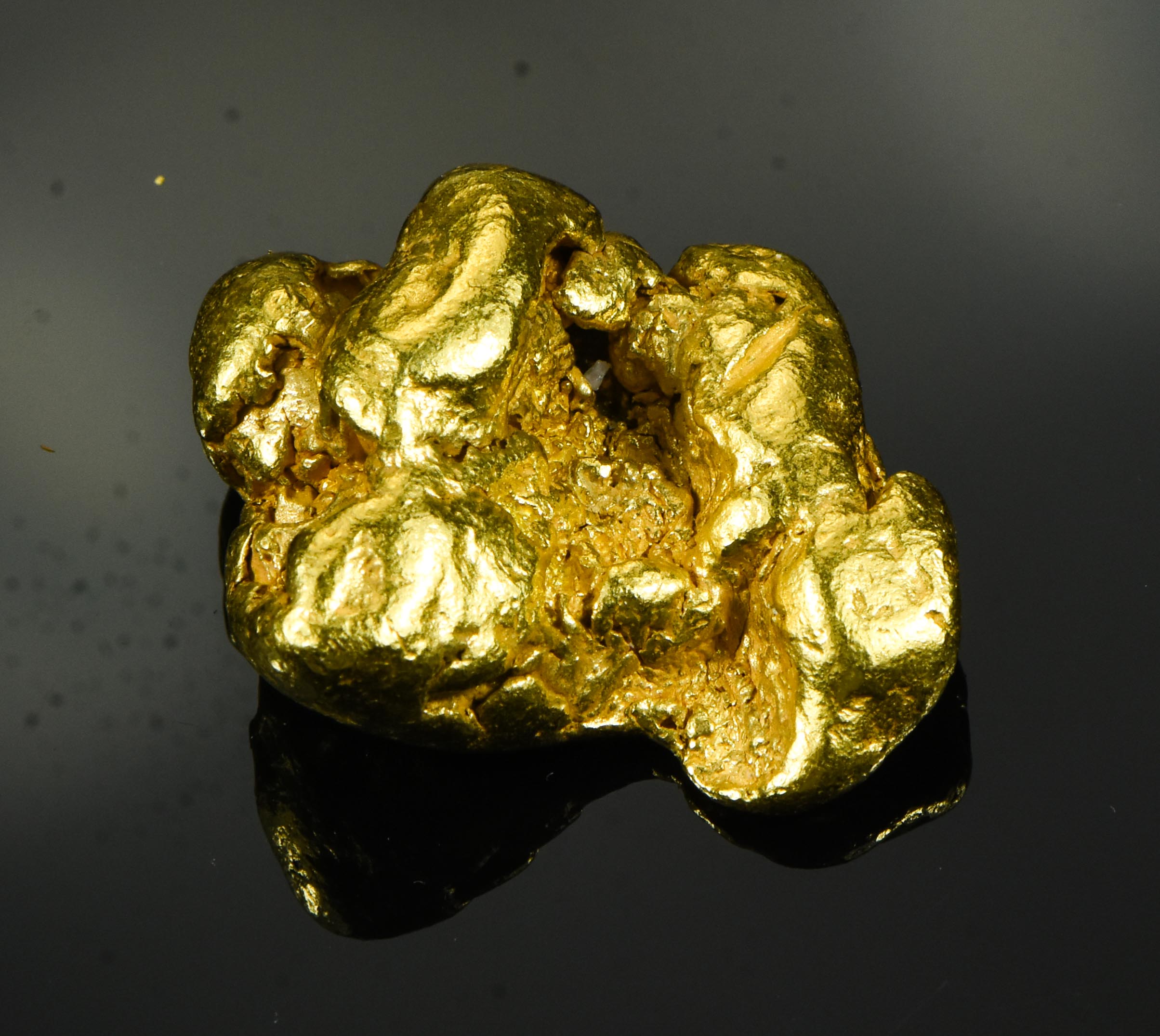 Alaskan BC Natural Gold Nugget  Genuine - 132.02 Grams - 4.25 Troy Ounces