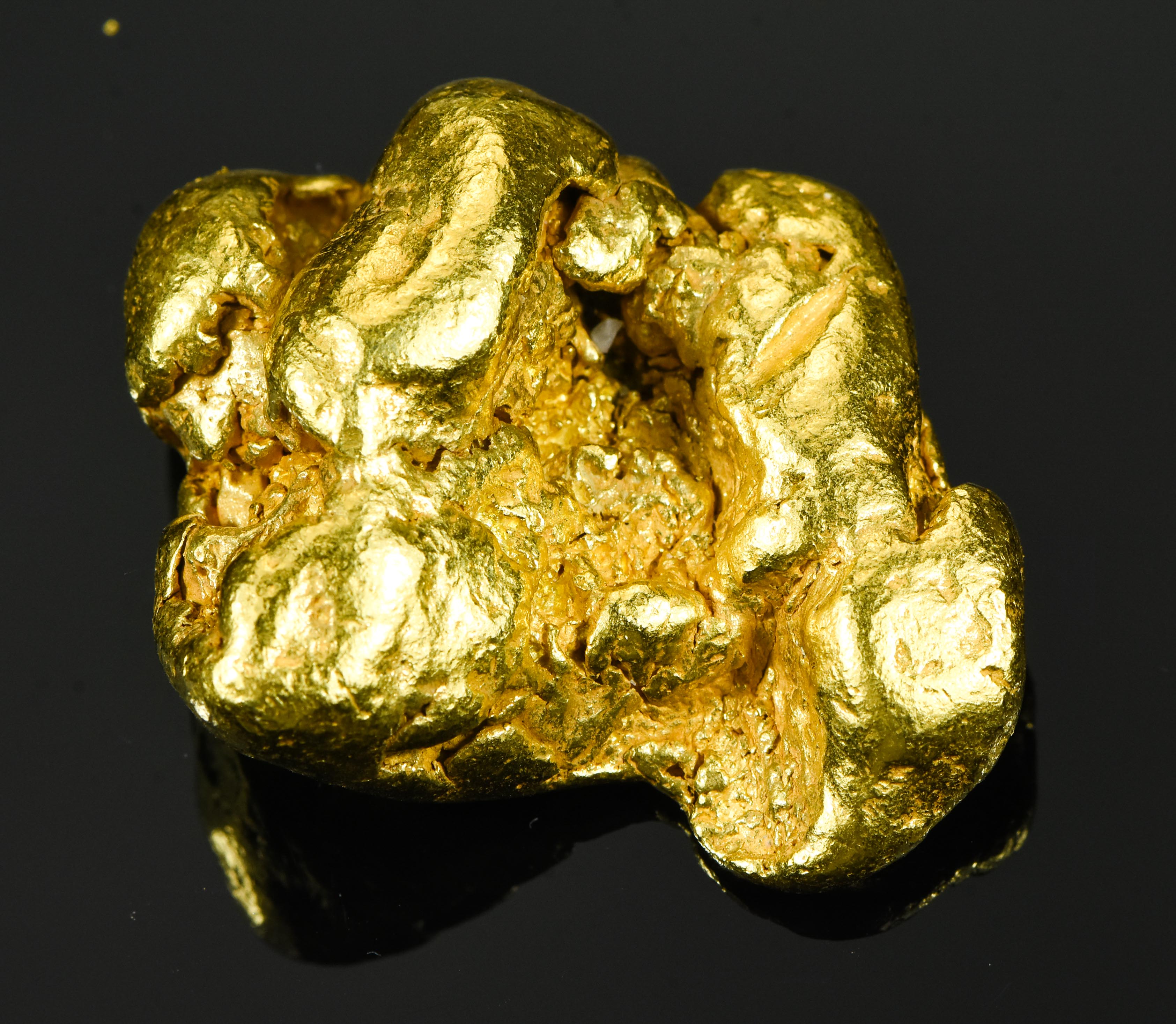 Alaskan BC Natural Gold Nugget  Genuine - 132.02 Grams - 4.25 Troy Ounces