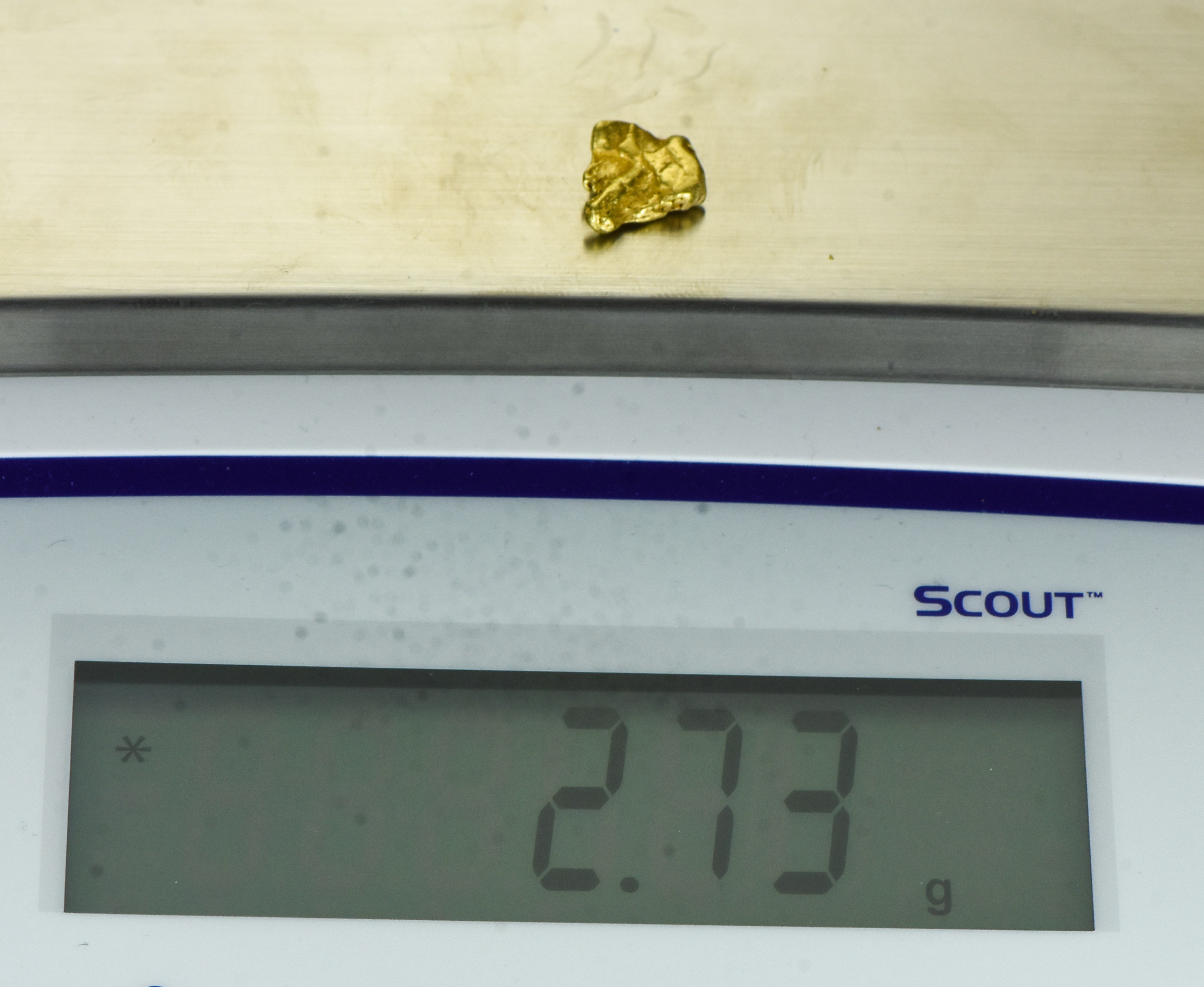 #206 Alaskan BC Natural Gold Nugget 2.73 Grams Genuine