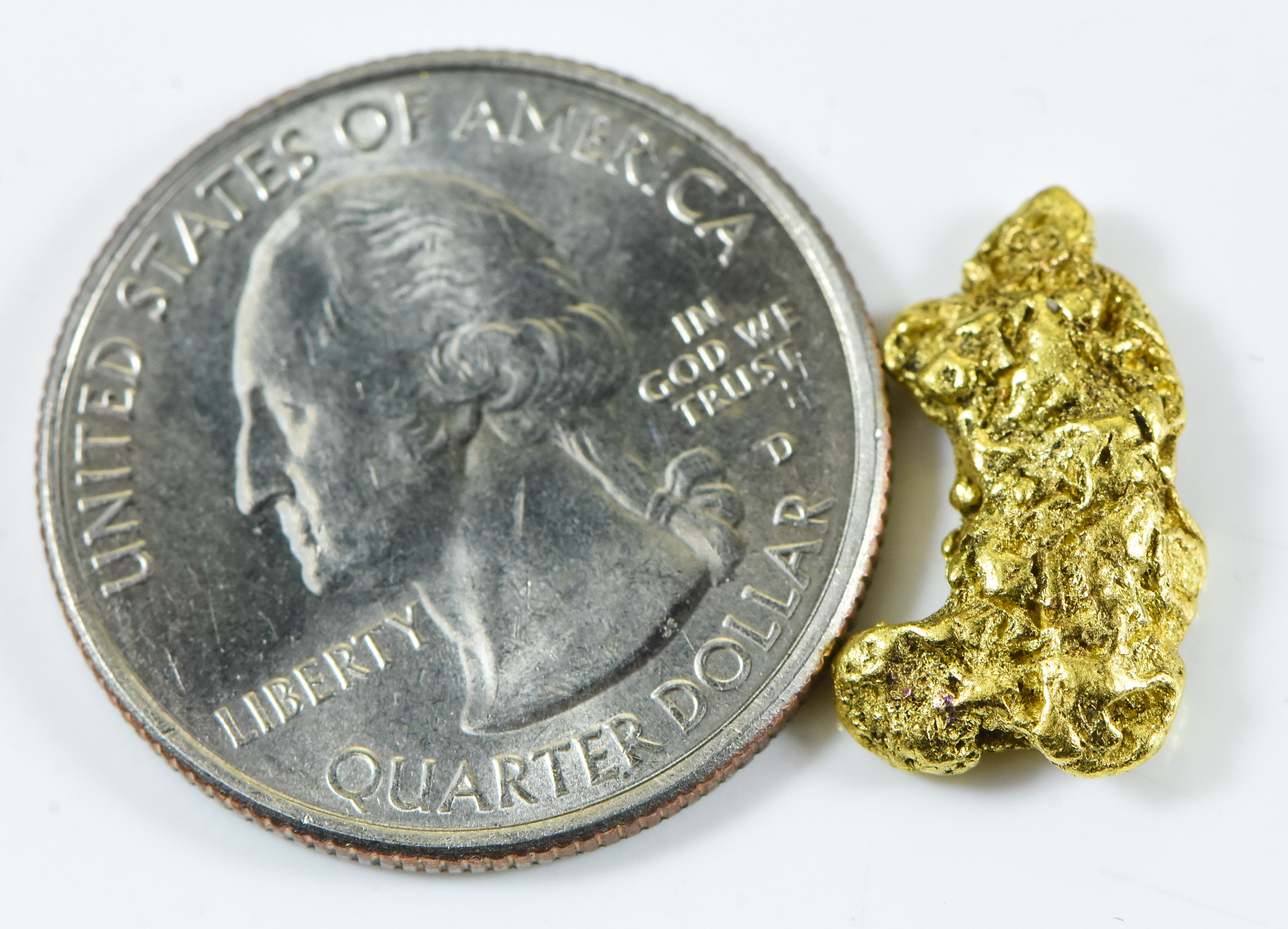 #295 Alaskan BC Natural Gold Nugget 2.61 Grams Genuine