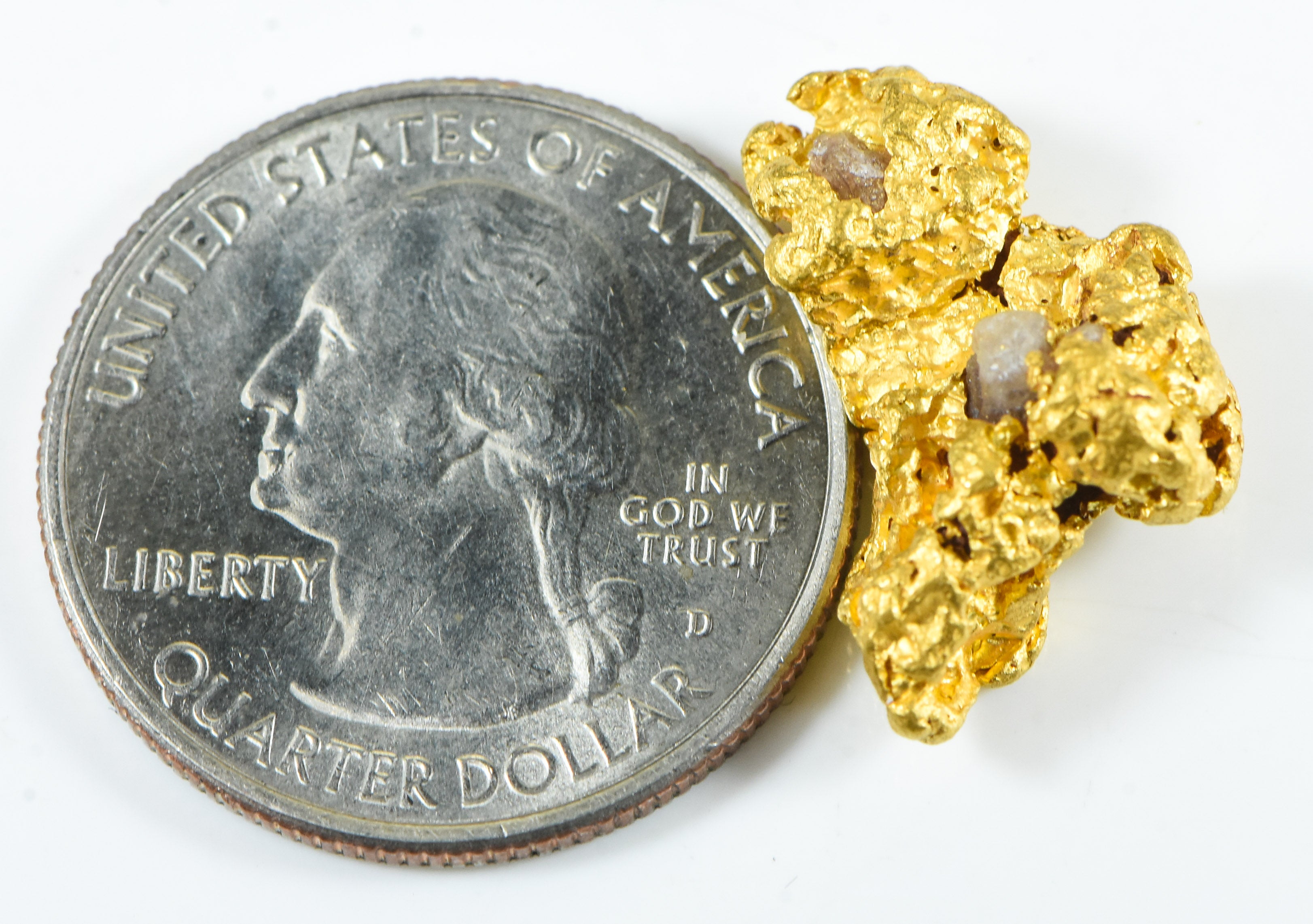 #1191 Natural Gold Nugget Australian 7.61 Grams Genuine