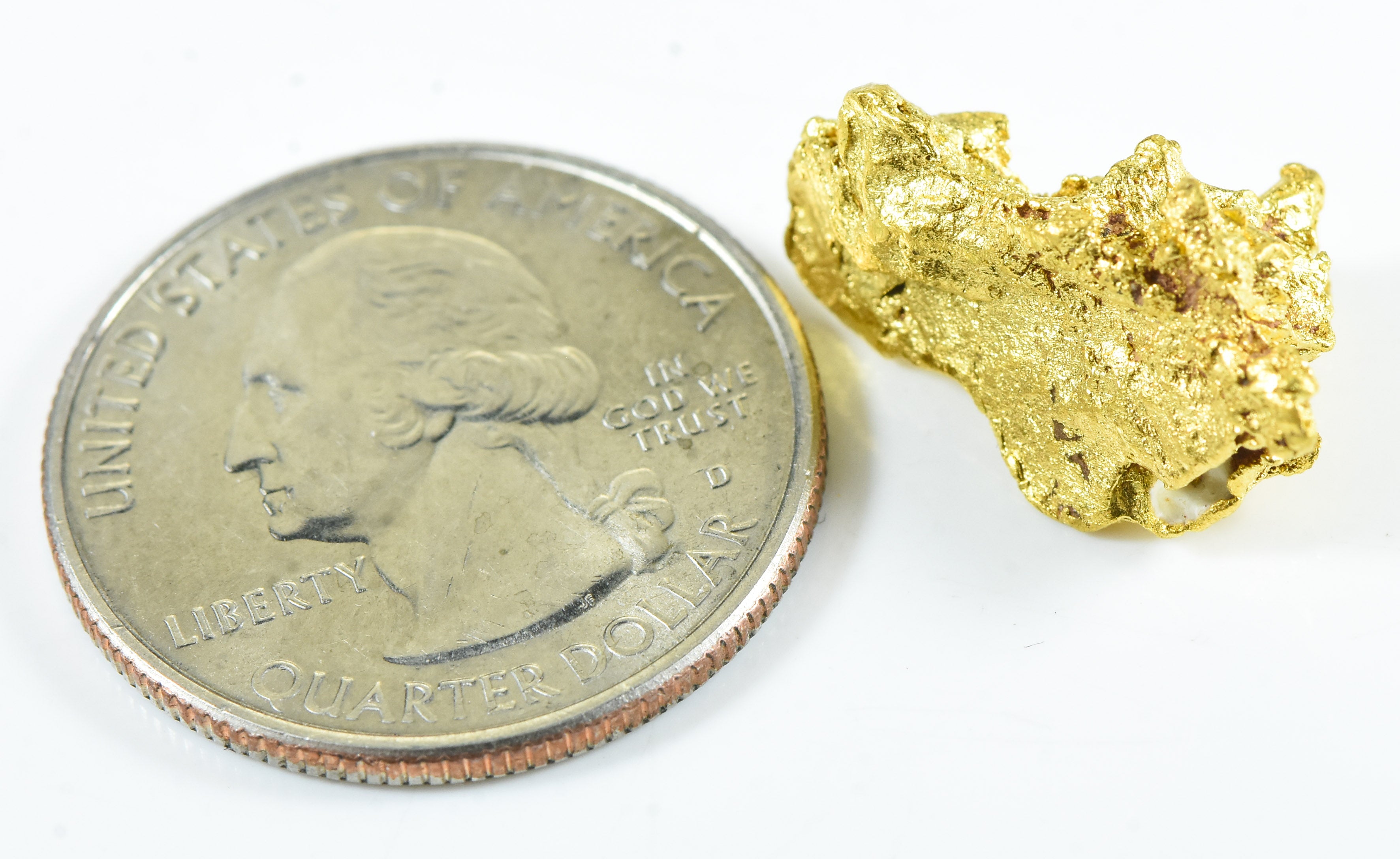 #1195 Natural Gold Nugget Australian 7.91 Grams Genuine