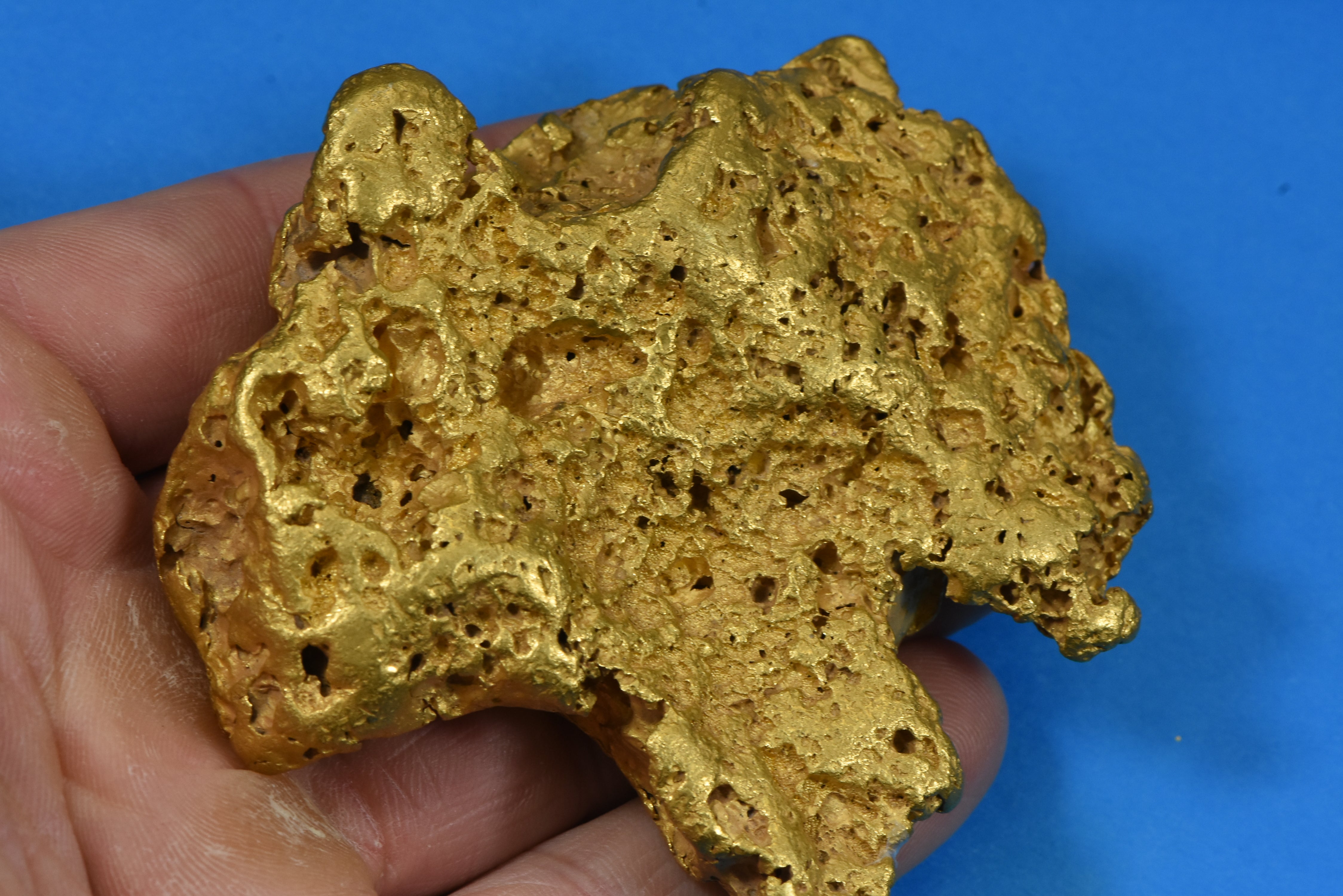 Large Natural Gold Nugget Australian 575.16 Grams 18.49 Troy Ounces Very Rare