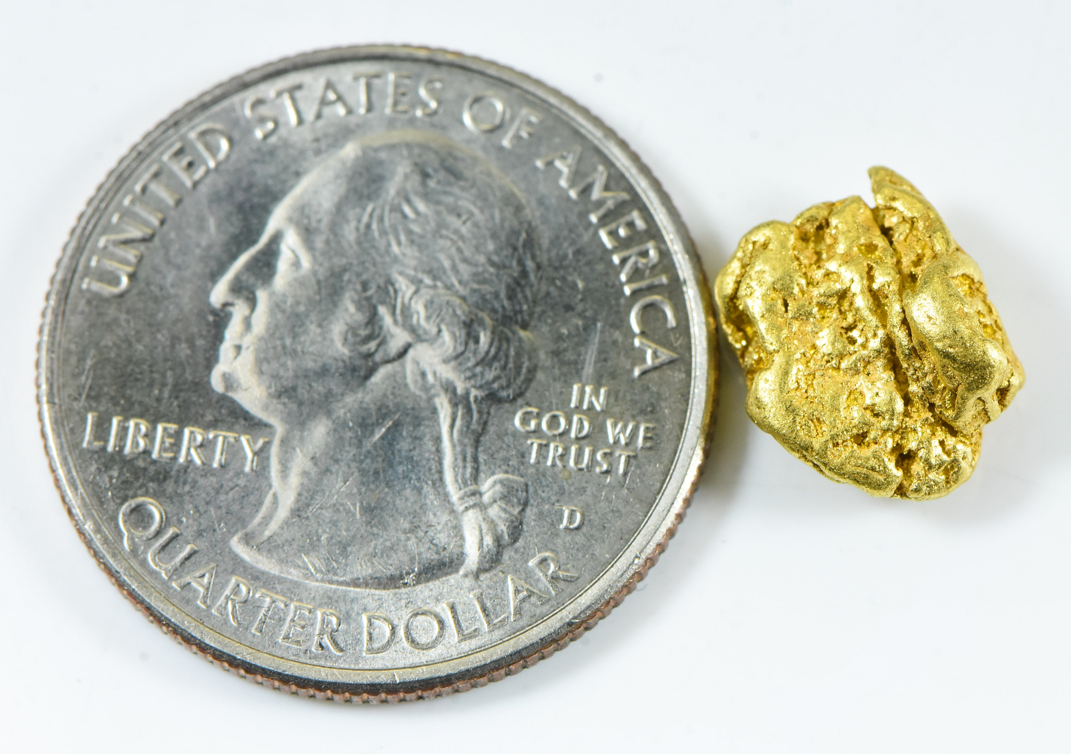 #342 Alaskan BC Natural Gold Nugget 2.89 Grams Genuine
