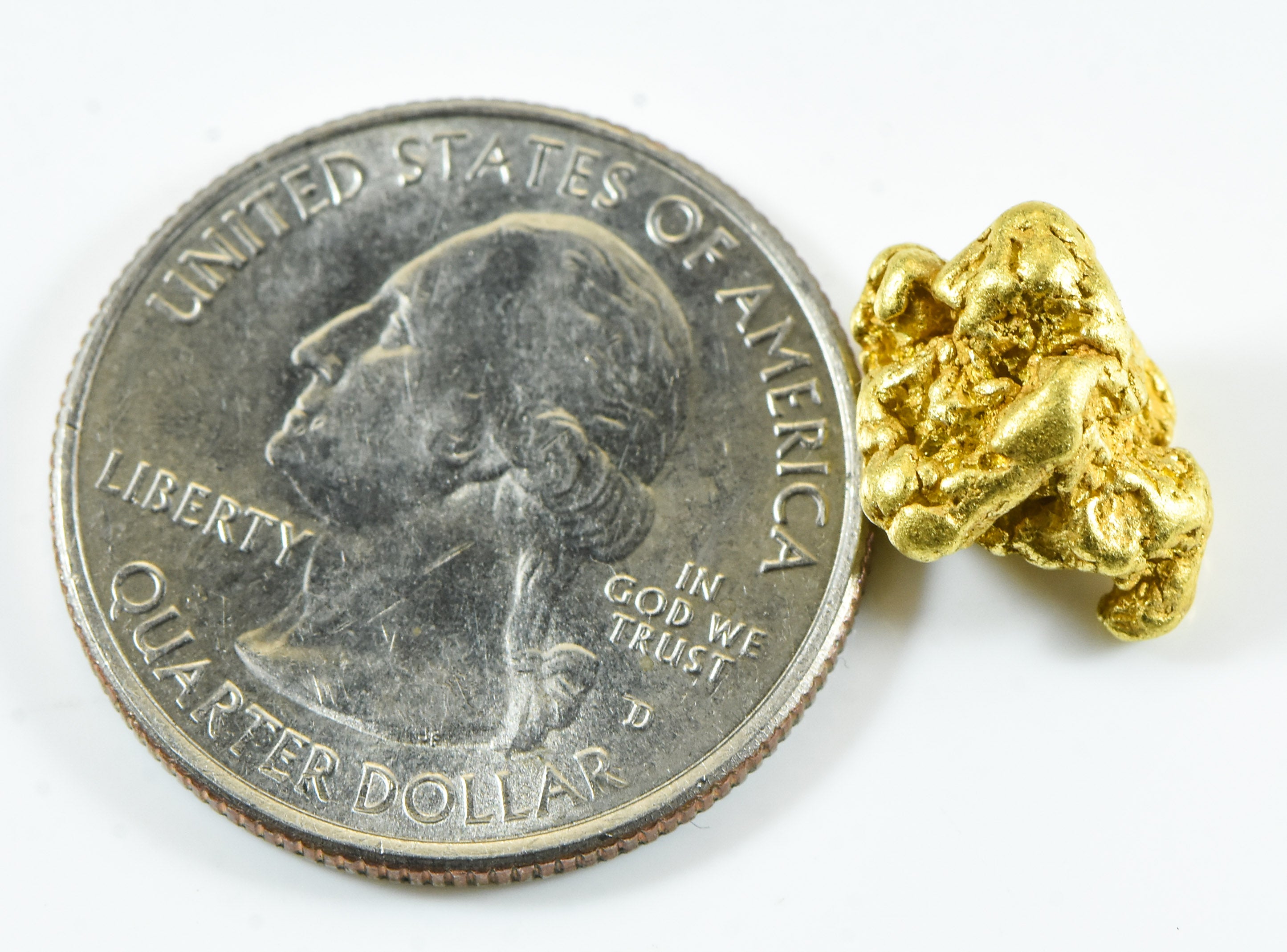 #259 Alaskan BC Natural Gold Nugget 3.41 Grams Genuine