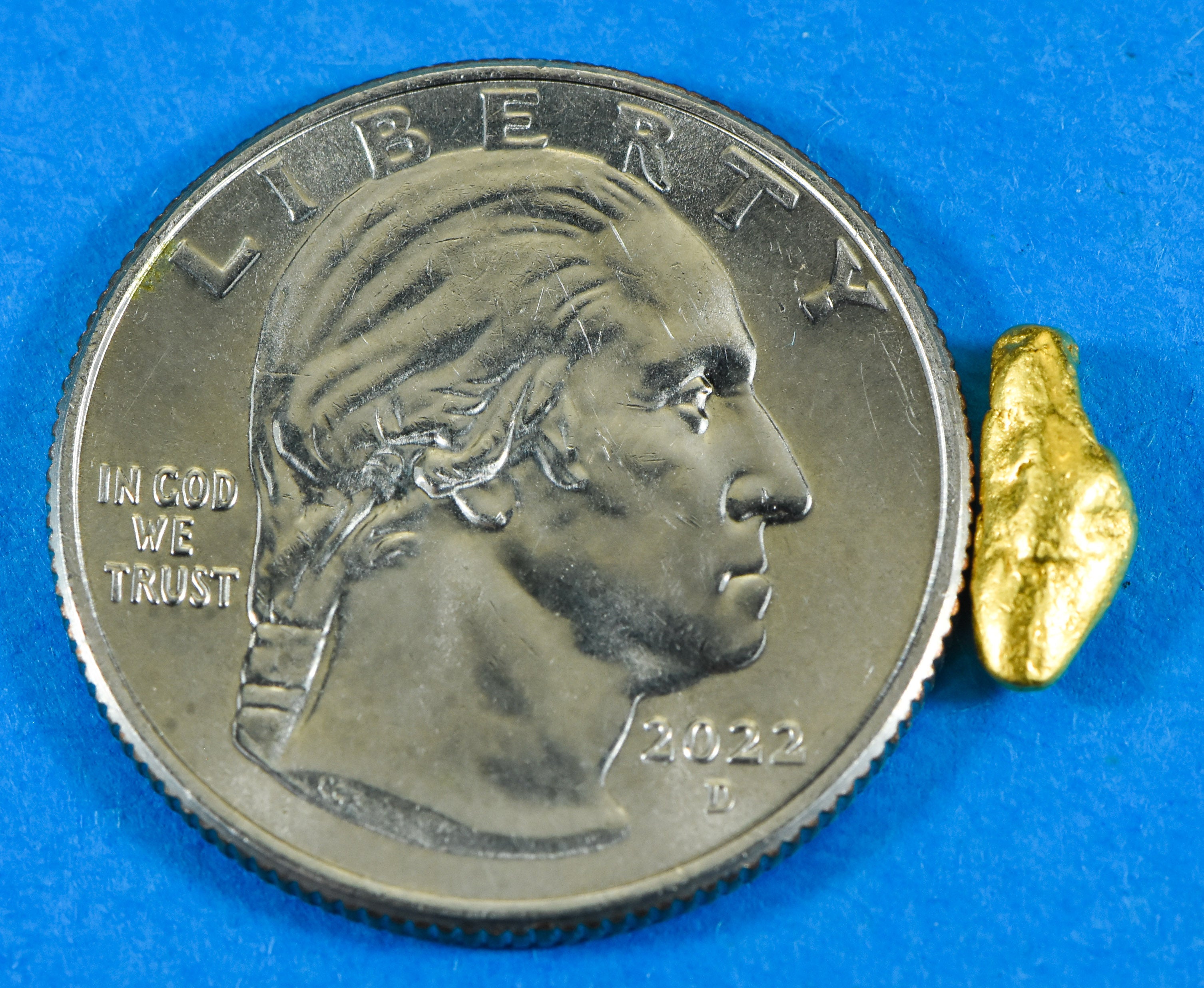#14 Alaskan BC Natural Gold Nugget .68 Grams Genuine