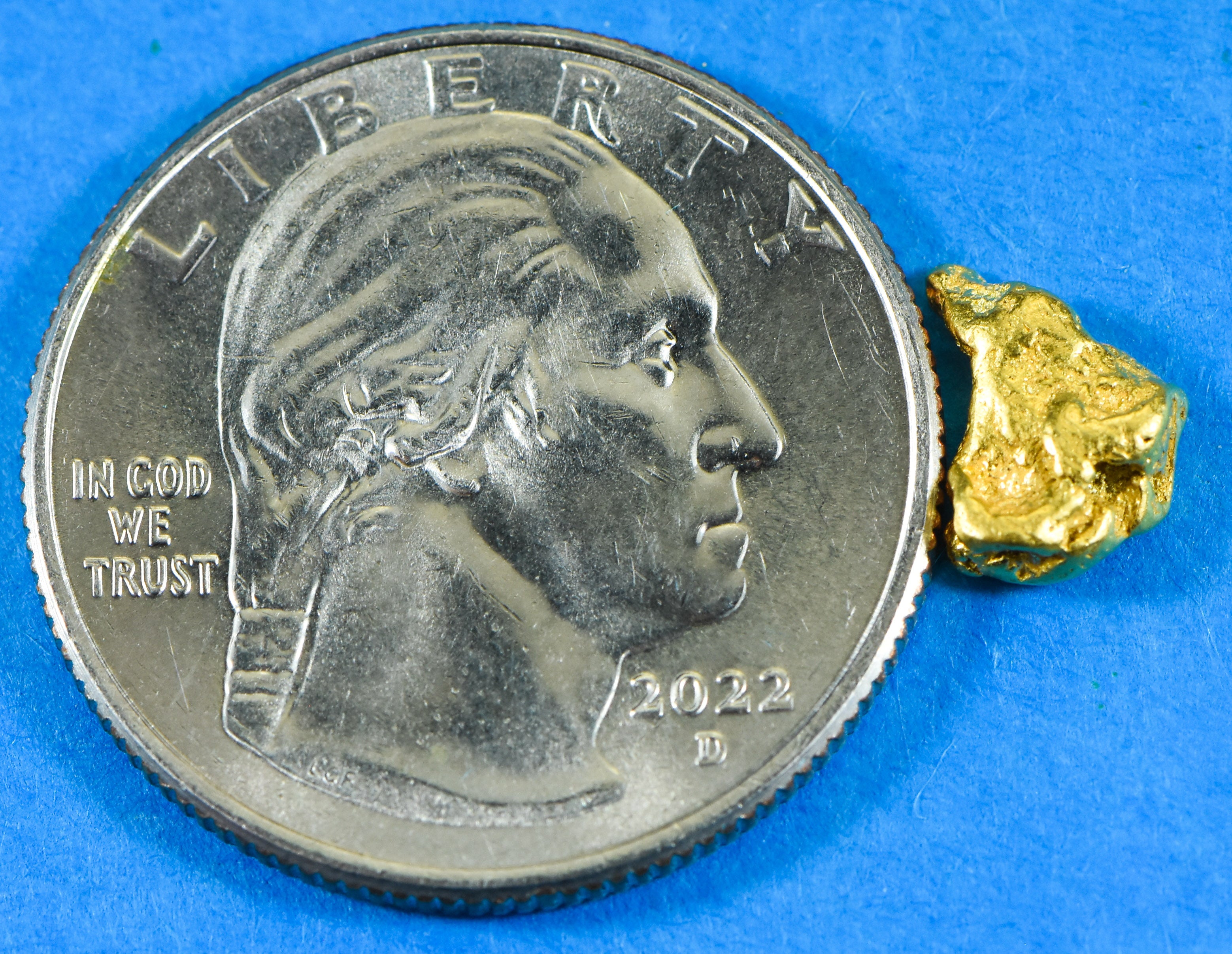 #59 Alaskan BC Natural Gold Nugget .84 Grams Genuine